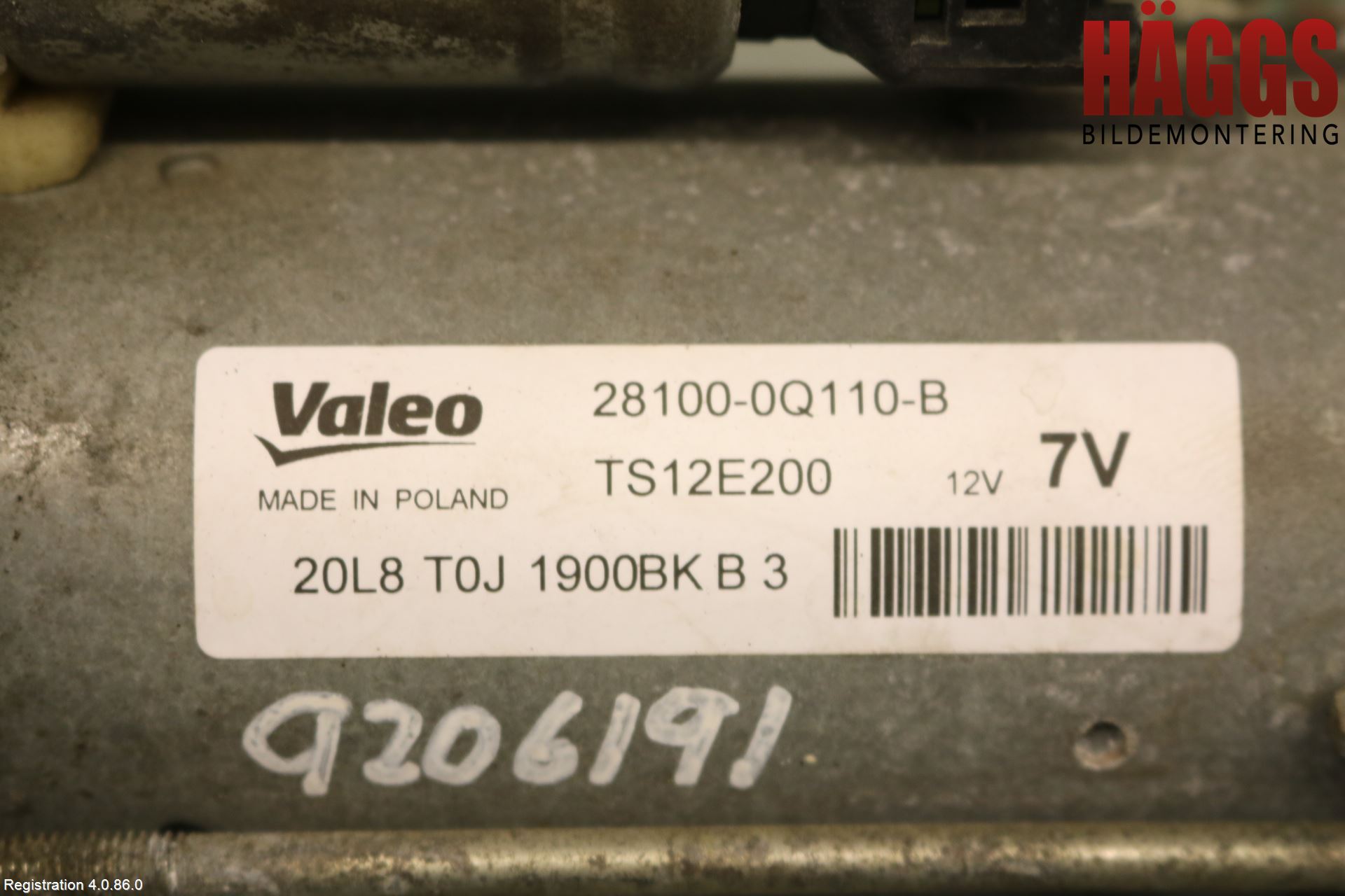 Peugeot 108 15-22 Startmotor