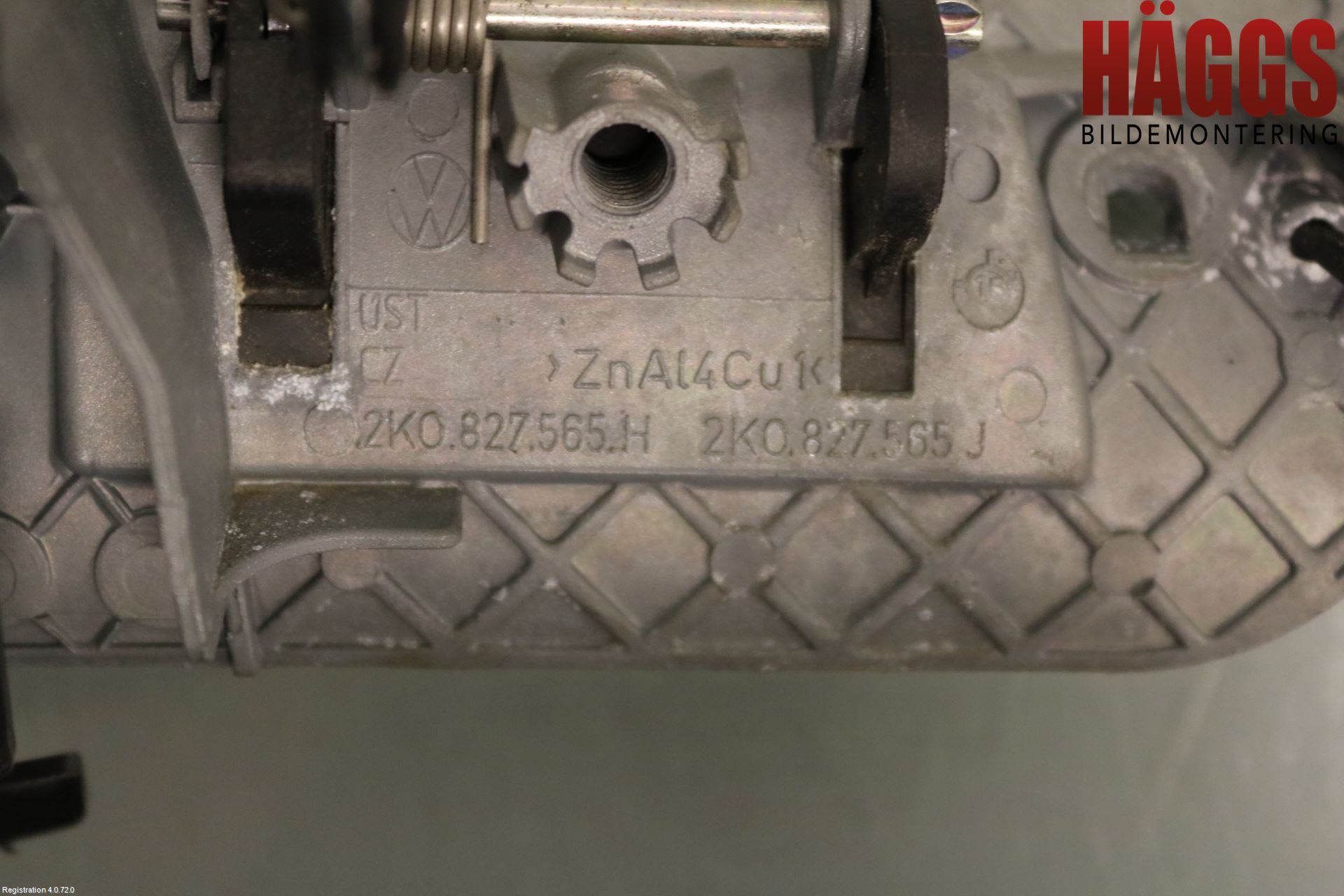 Volkswagen VW CADDY 16-20 Bakluckehandtag