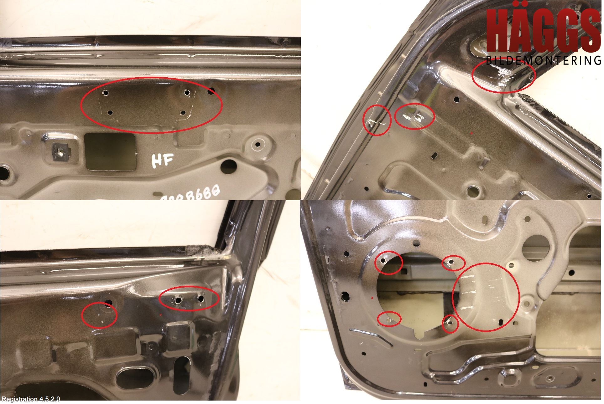 Dacia DUSTER 10-17 Dörr Fram Höger
