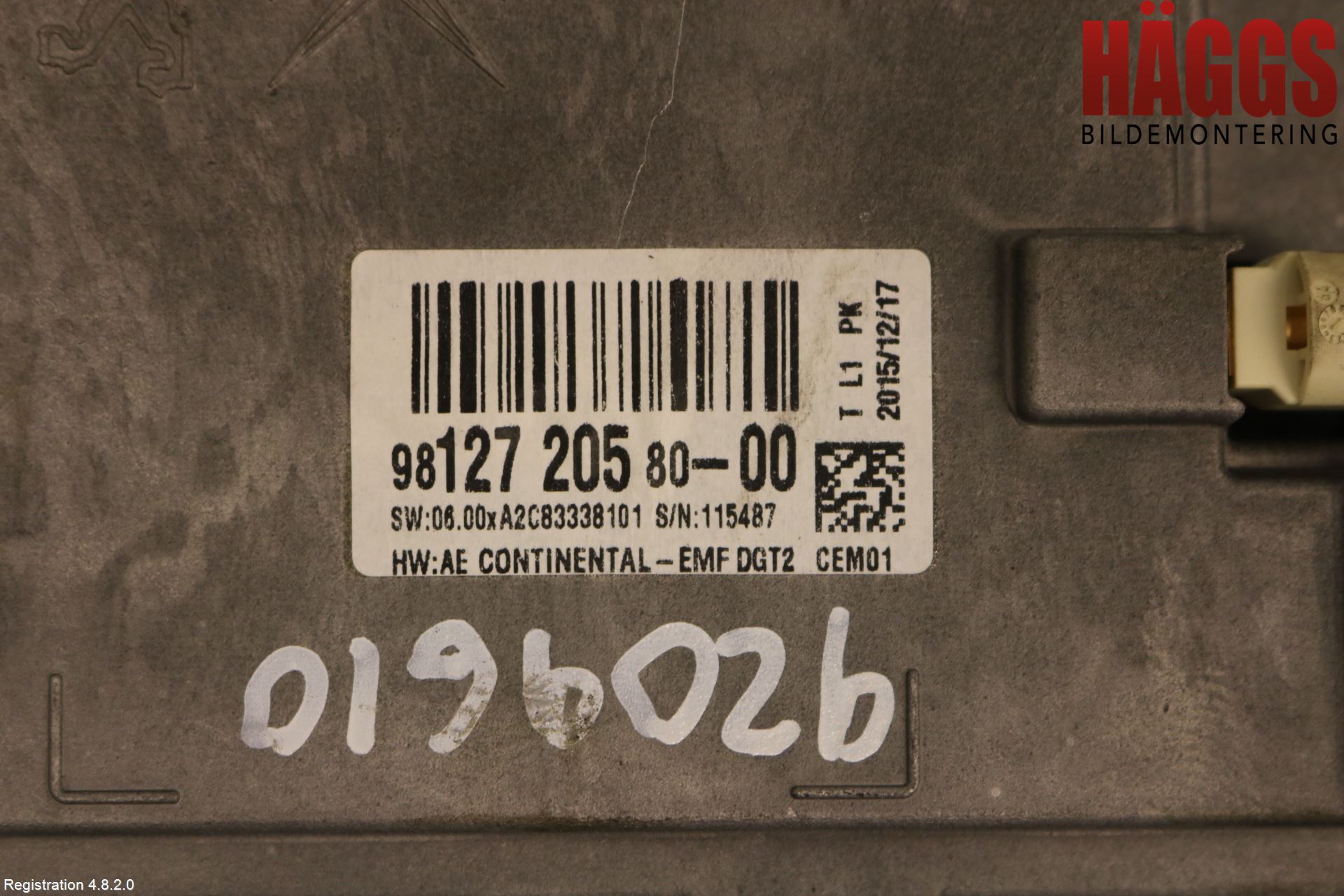Citroen C4 GRAND PICASSO 14-18 Bildskärm