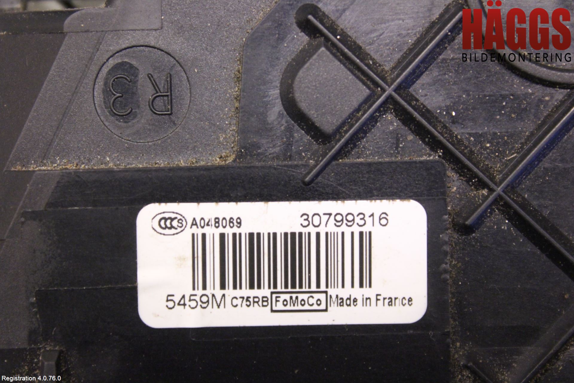 Volvo V50 08-12 Låskista-Dörrlås