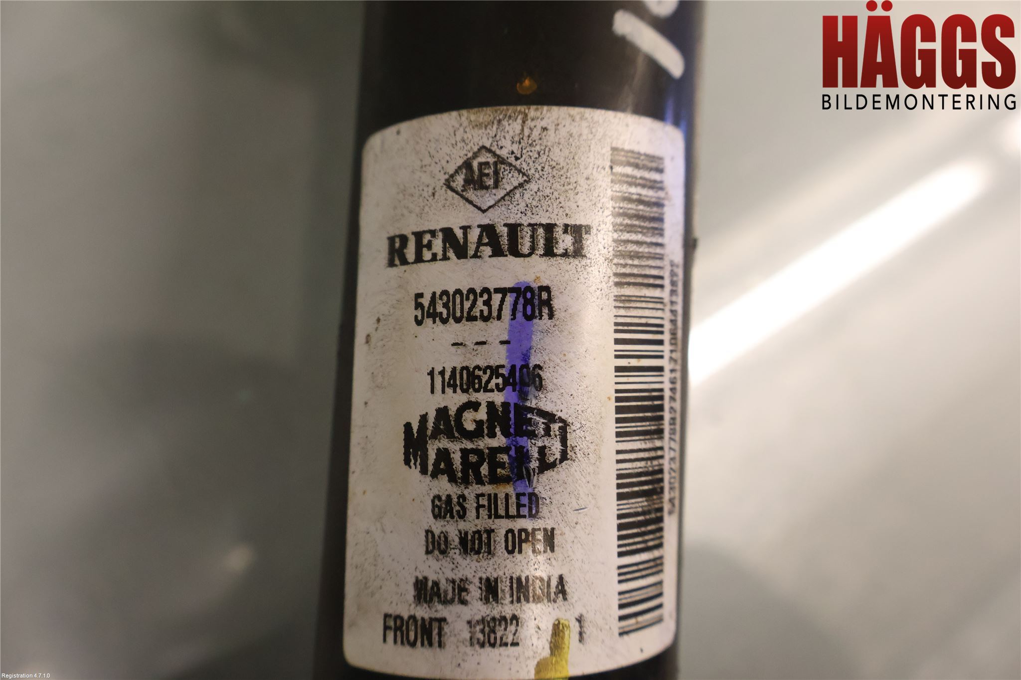 Renault EXPRESS 21- Fjäderben Fram Vänster