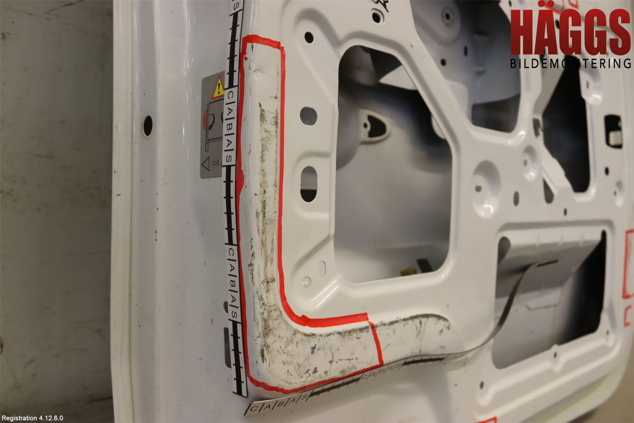 Nissan NV250 20-22 Dörr Bak Van-Skåp Vänster