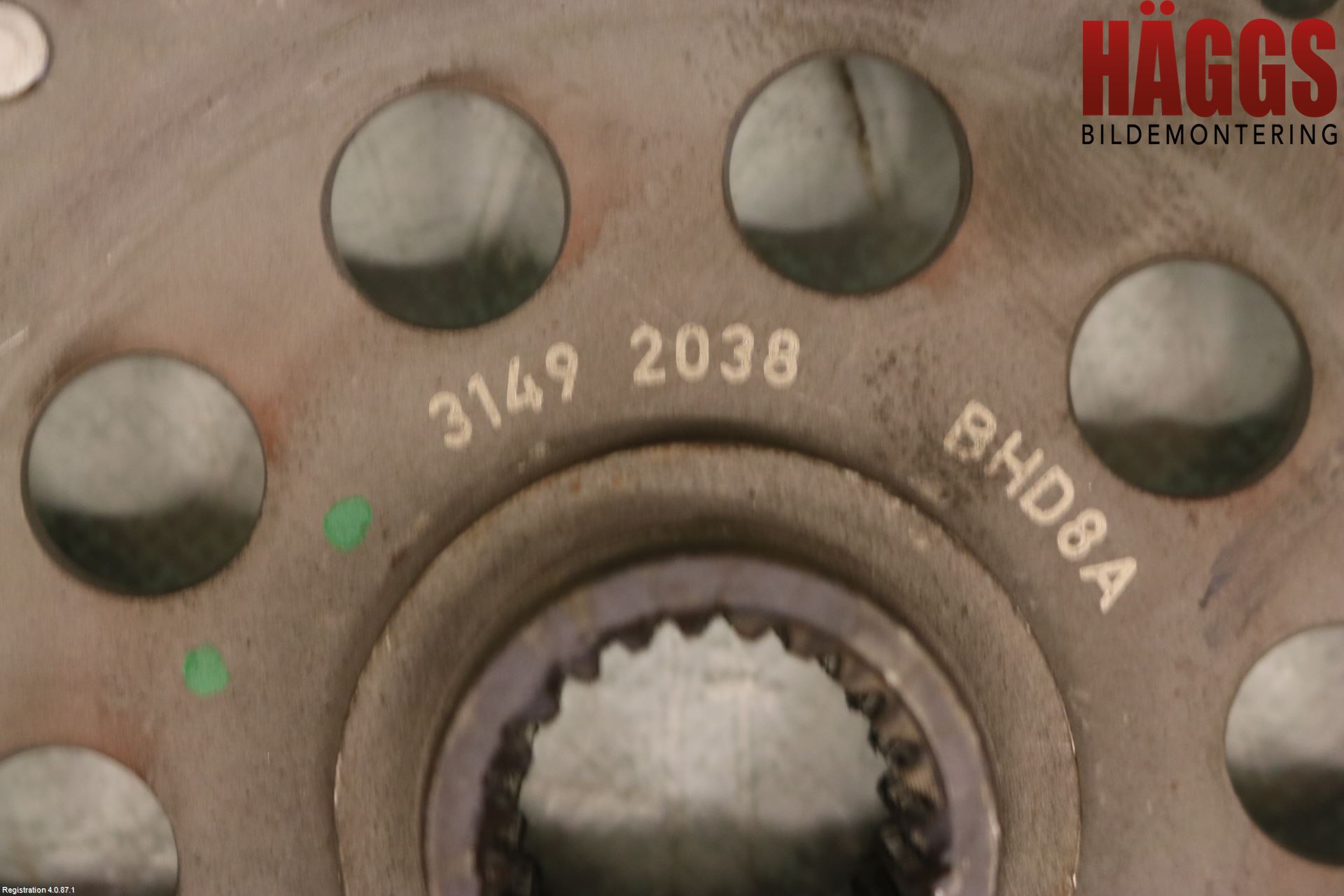 Volvo V90 17->> Koppling-Lamell