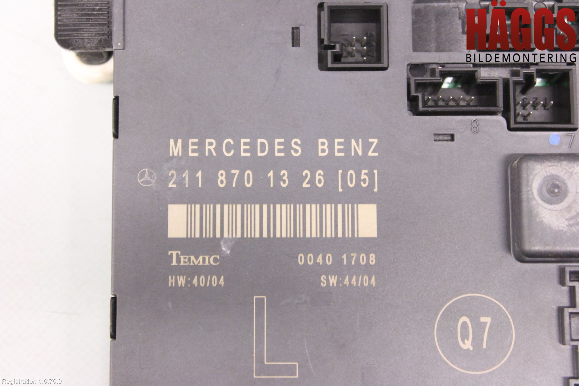 Mercedes-Benz MB E-KLASS (W211) 02-09 Styrenhet Dörr