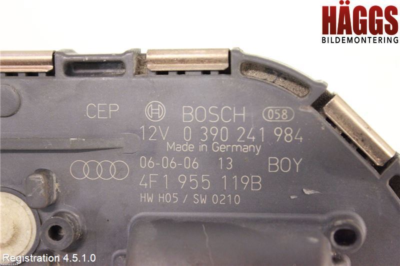 Audi A6/S6     05-11 Torkarmotor Vindruta