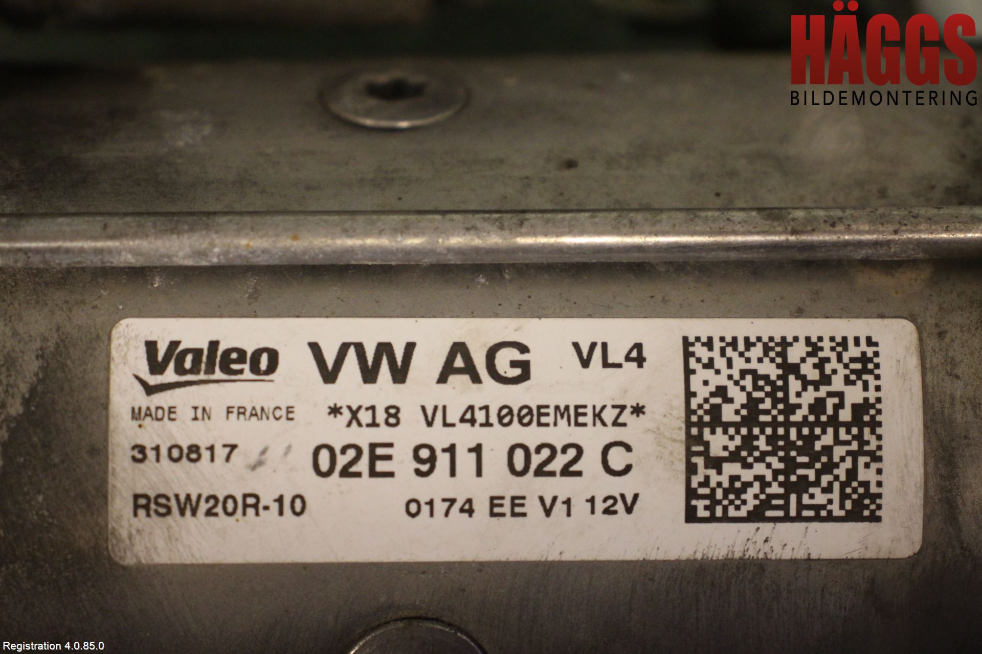 Volkswagen VW PASSAT 15-19 Startmotor Diesel