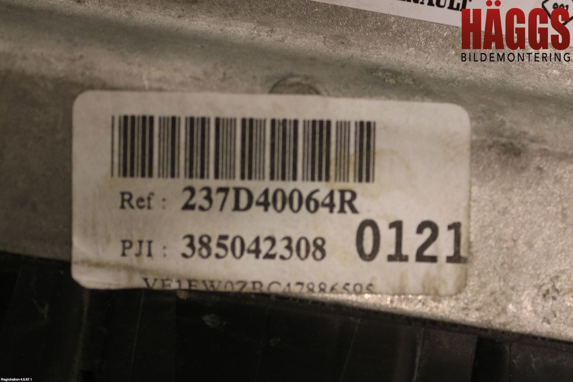 Renault KANGOO II 08-14 Styrenhet Inspump Diesel