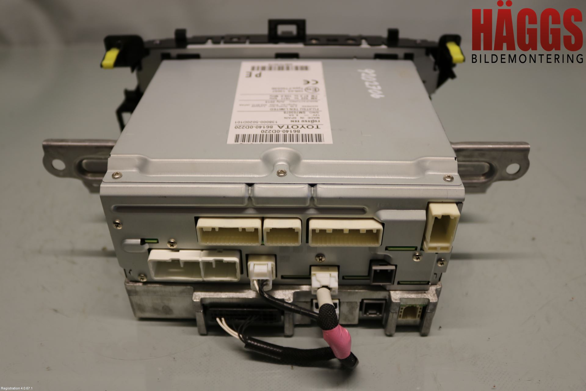 Toyota YARIS XP130 15-20 Cd Radio - Multimediapanel