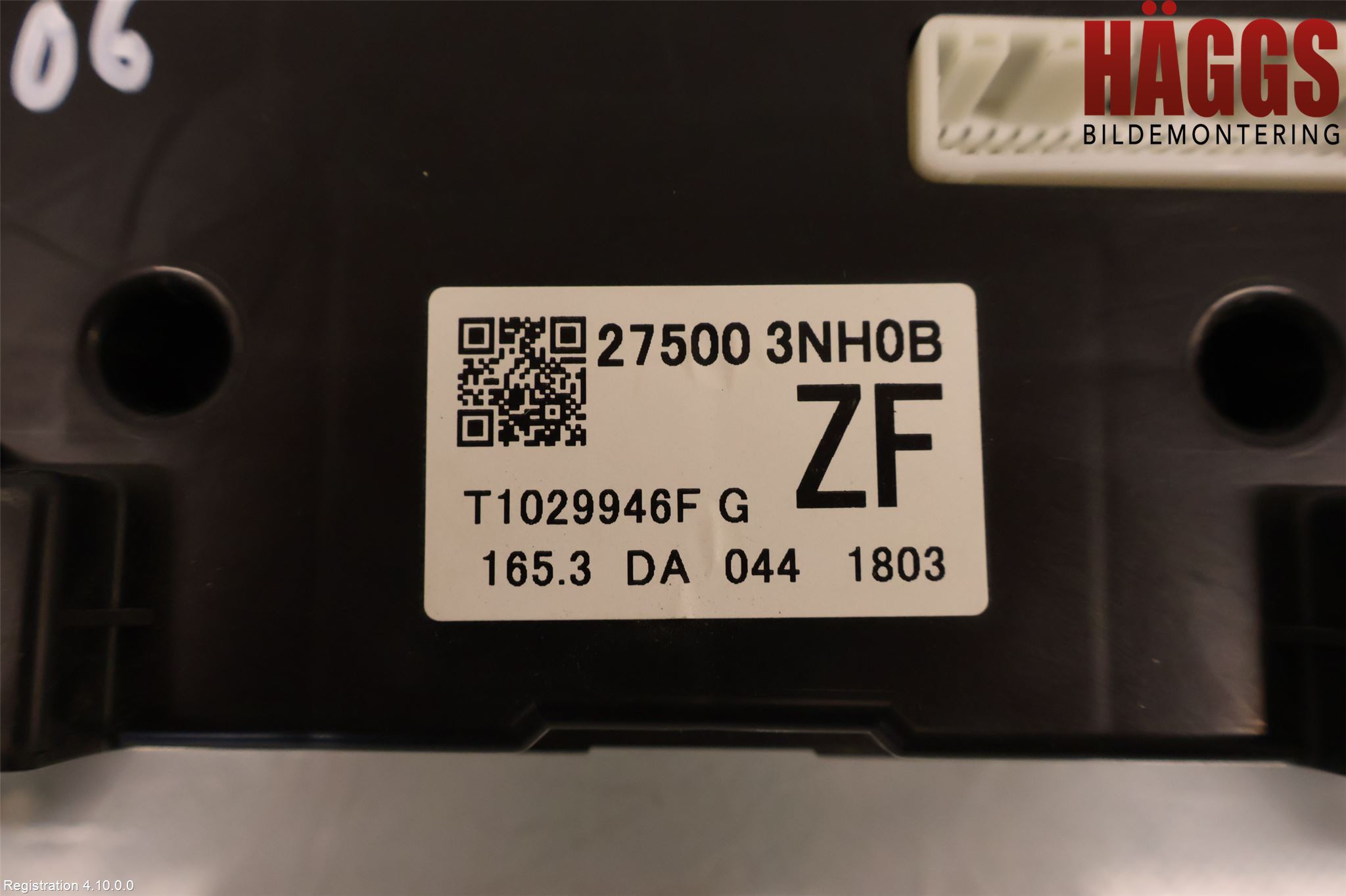 Nissan LEAF 11-17 Ac Styrenhet Ac Manöveren
