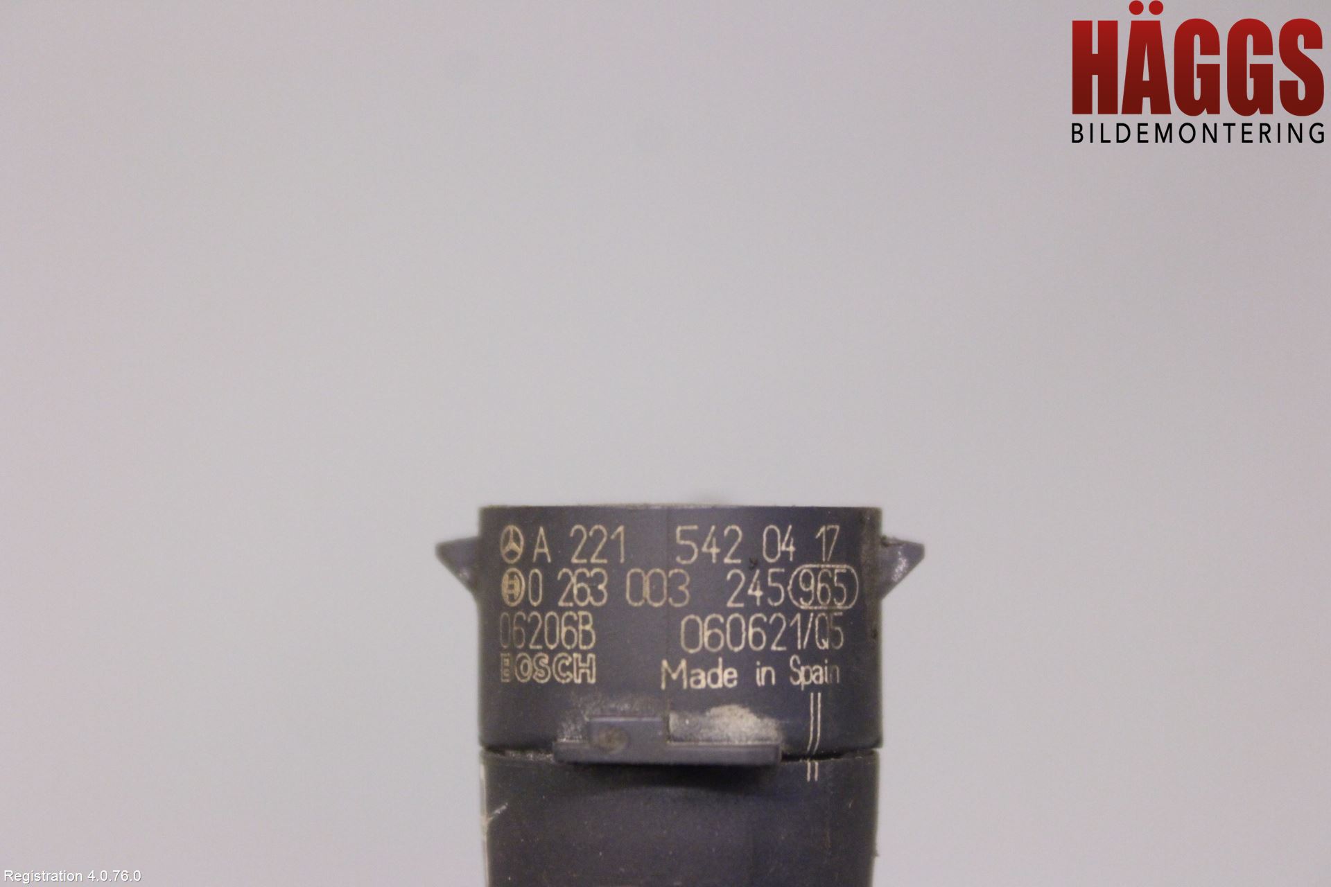 Mercedes-Benz MB E-KLASS (W211) 02-09 Parkeringshjälp Frontsensor