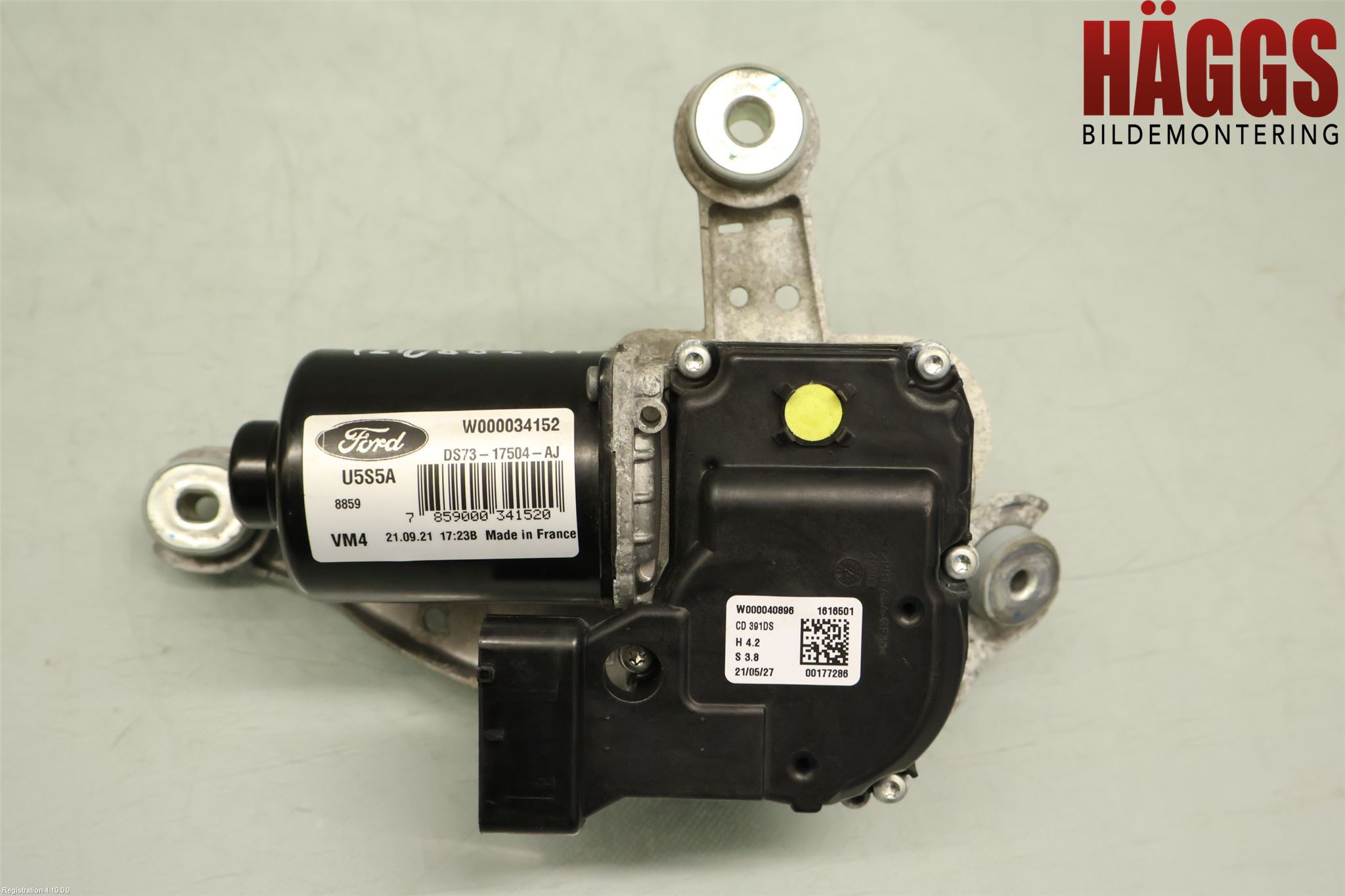 Ford MONDEO 15-22 Torkarmotor Vindruta