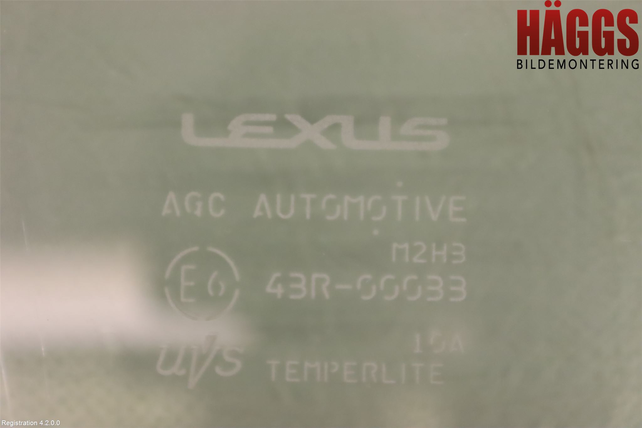 Lexus NX 300h 15-21 Dörruta Bak Höger