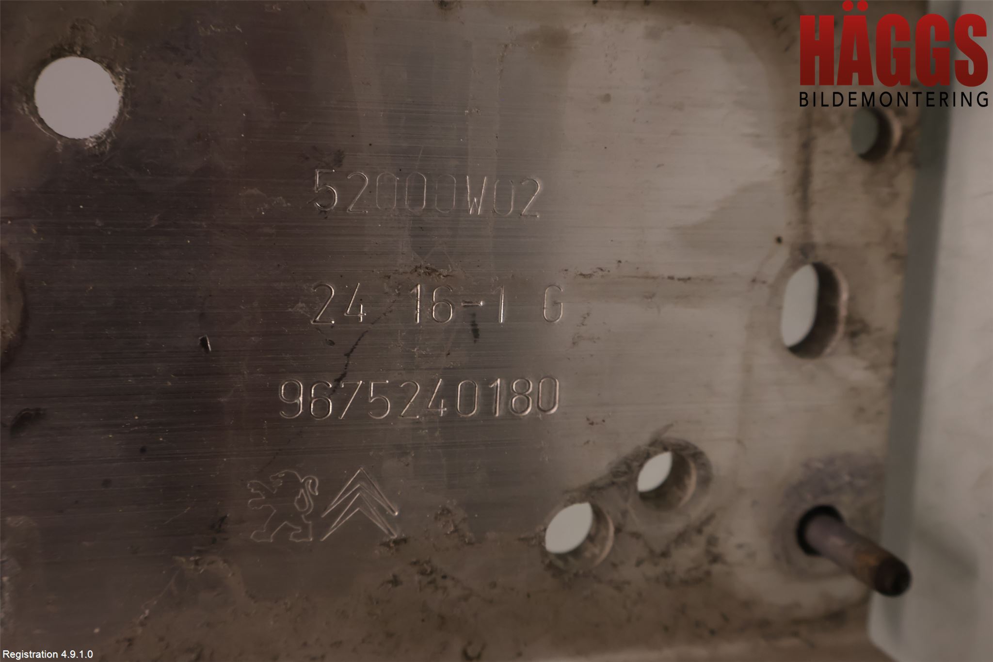 Citroen C4 PICASSO 14-18 Framvagnsbalk