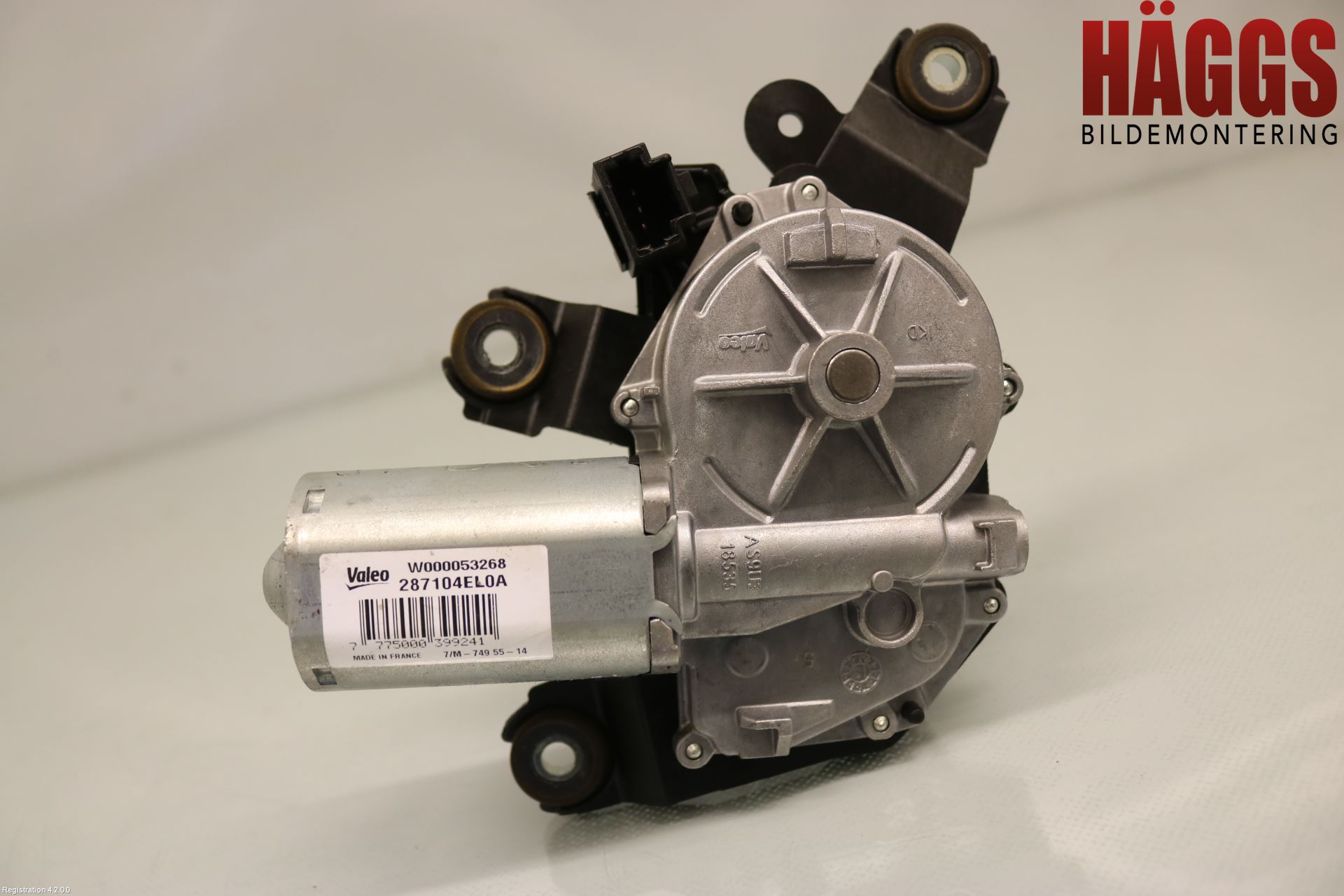 Nissan QASHQAI 14-17 Torkarmotor Baklucka