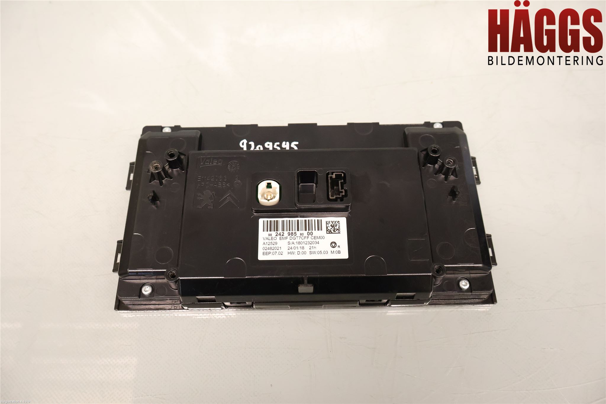 Peugeot 308 14-21 Multifunktionsdisplay