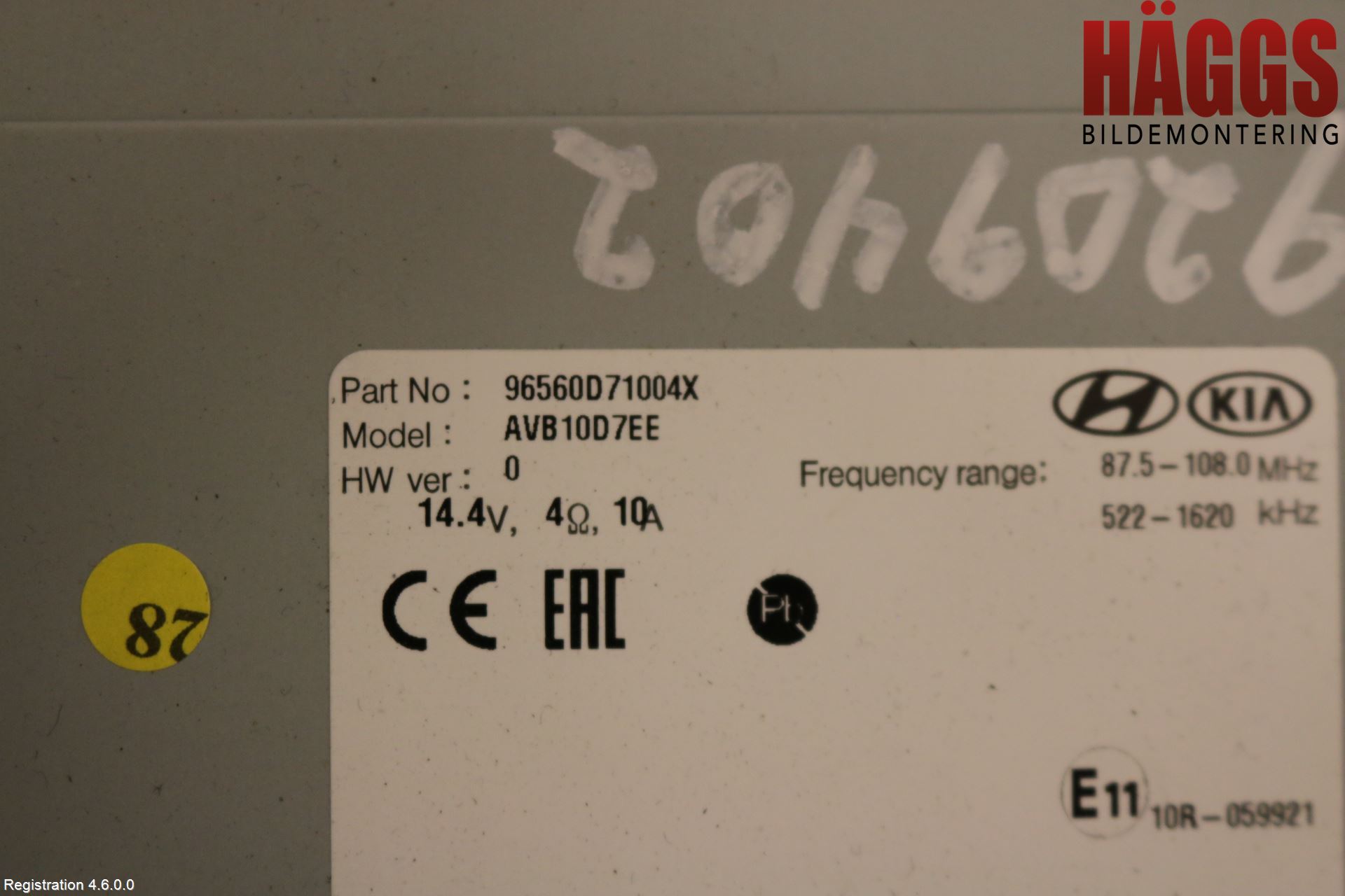 Hyundai TUCSON 05- Cd Radio - Multimediapanel