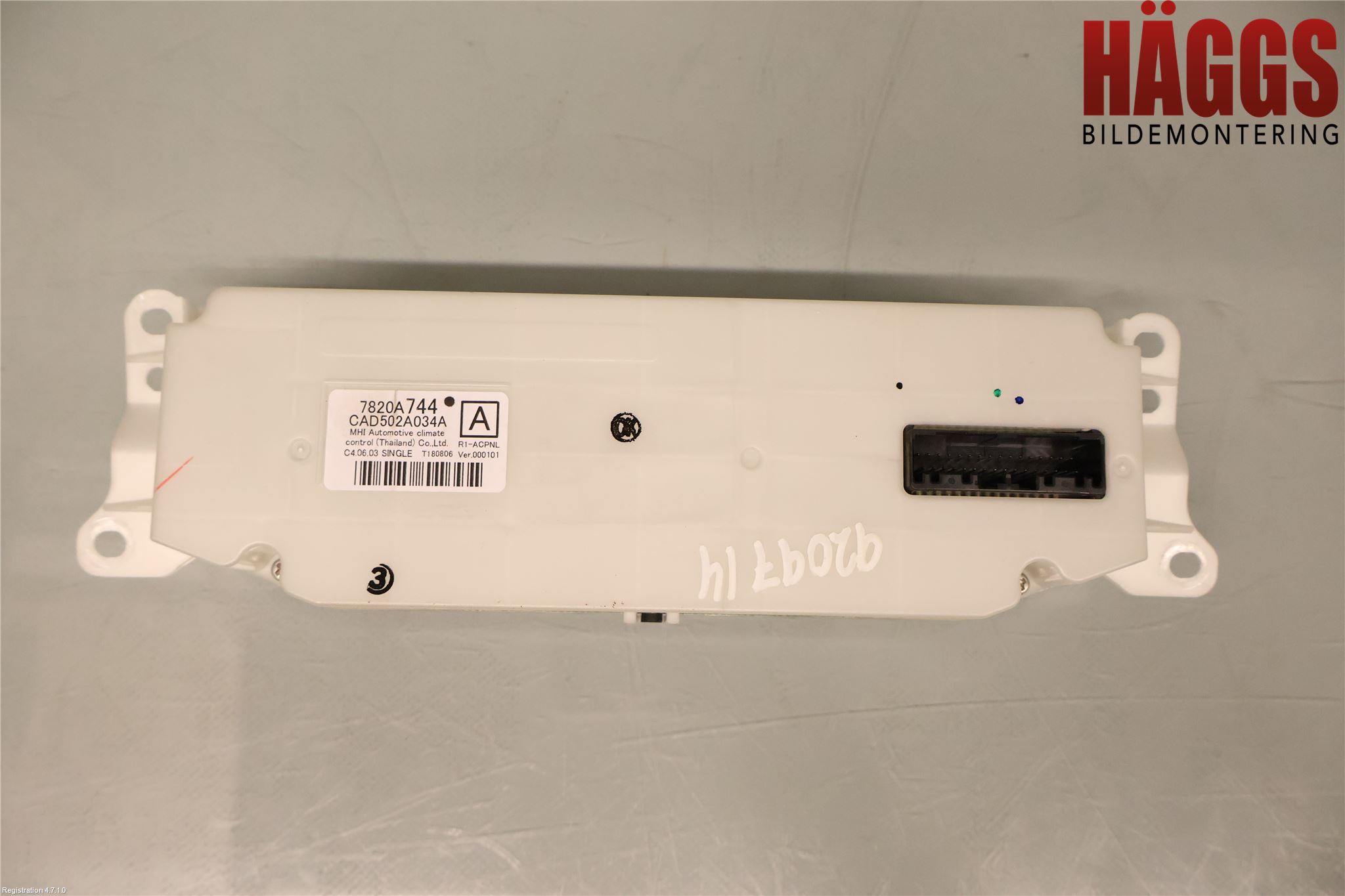 Mitsubishi L200 16-23 Ac Styrenhet Ac Manöveren