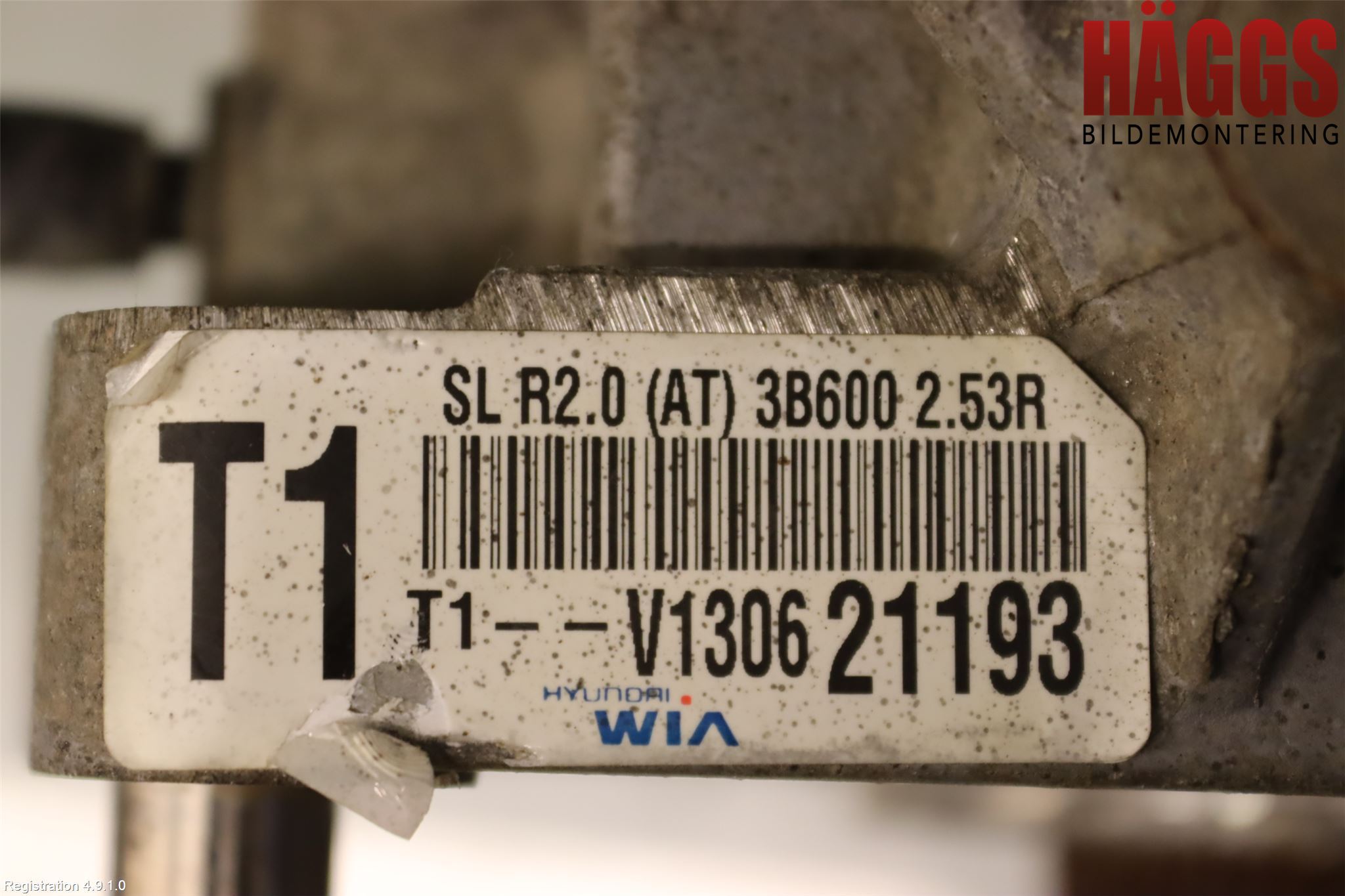 Kia SORENTO 10-14 Växel Fördelningslåda