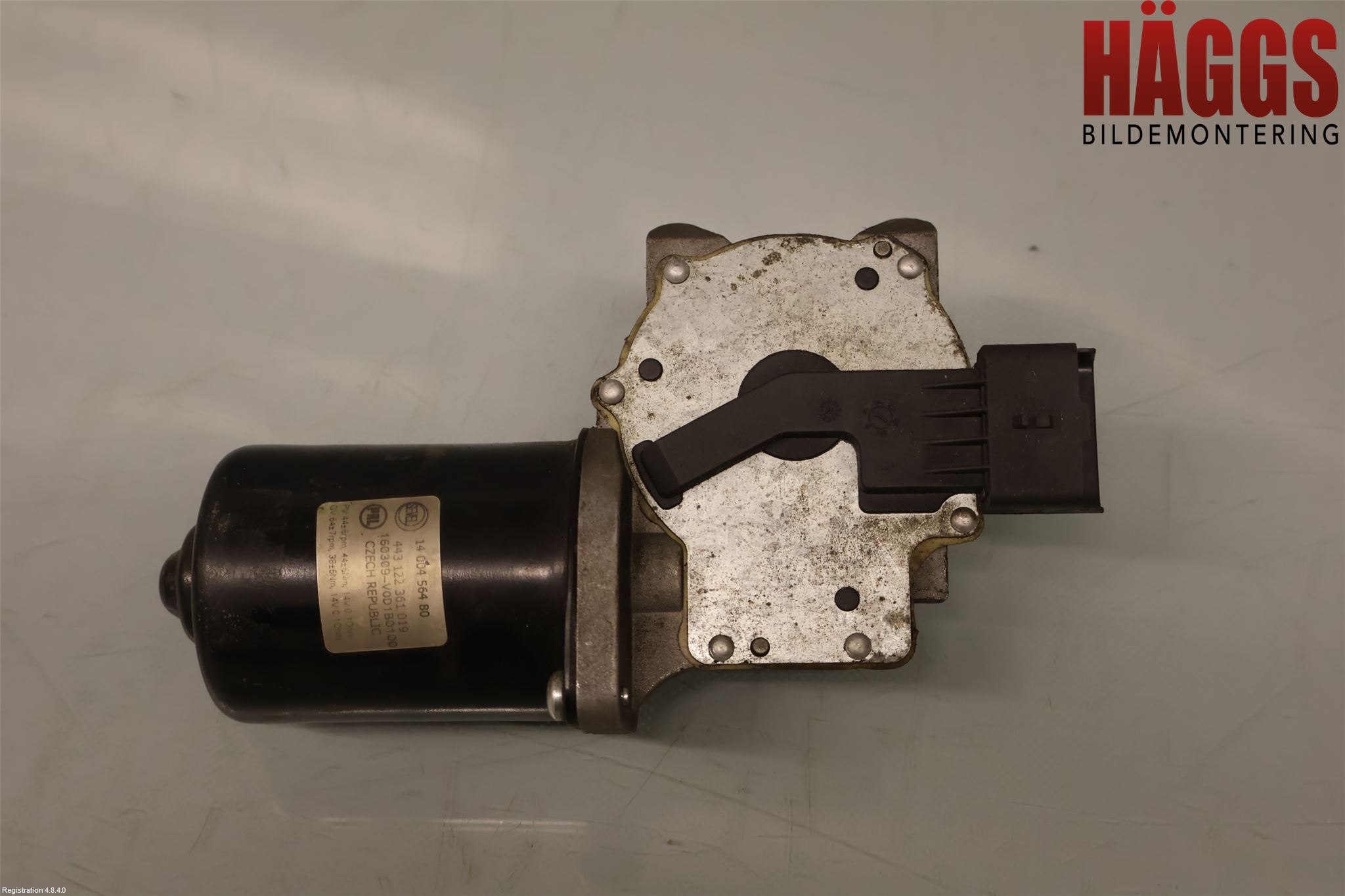 Peugeot EXPERT 15-16 Torkarmotor Vindruta