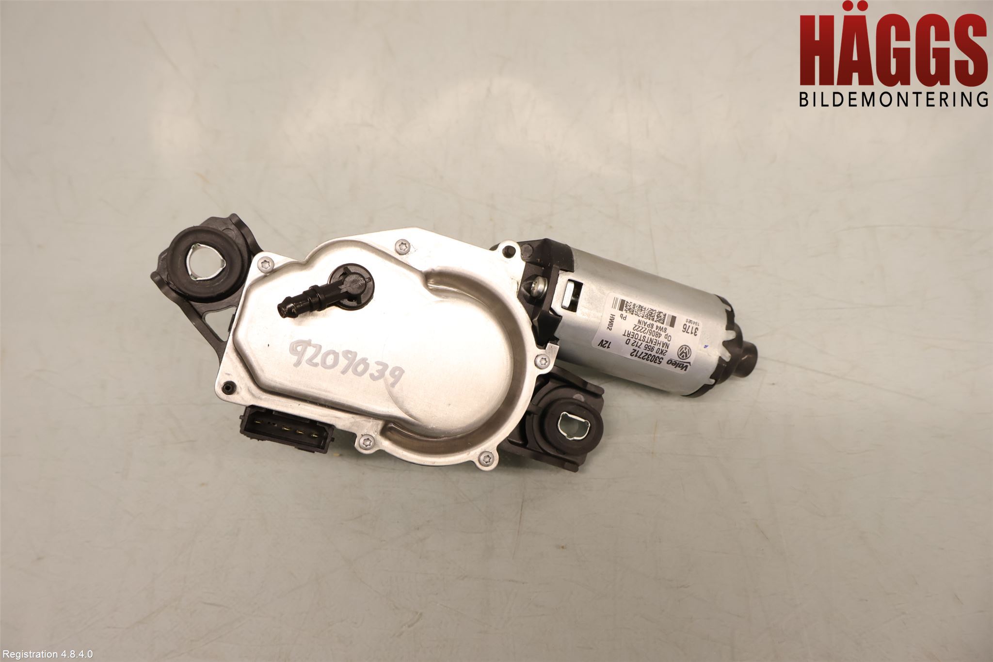 Volkswagen VW CADDY 16-20 Torkarmotor Baklucka