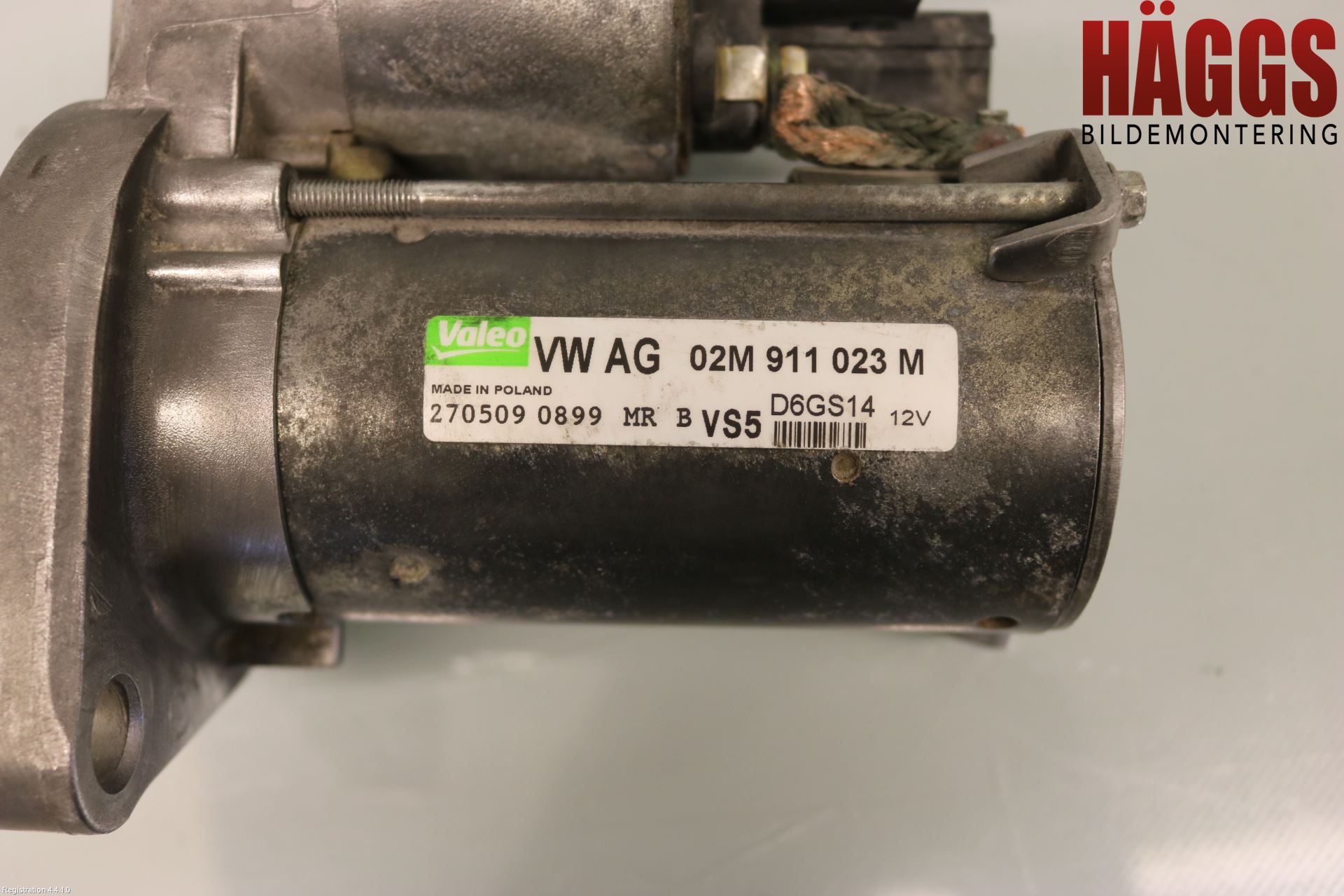 Skoda FABIA 07-14 Startmotor