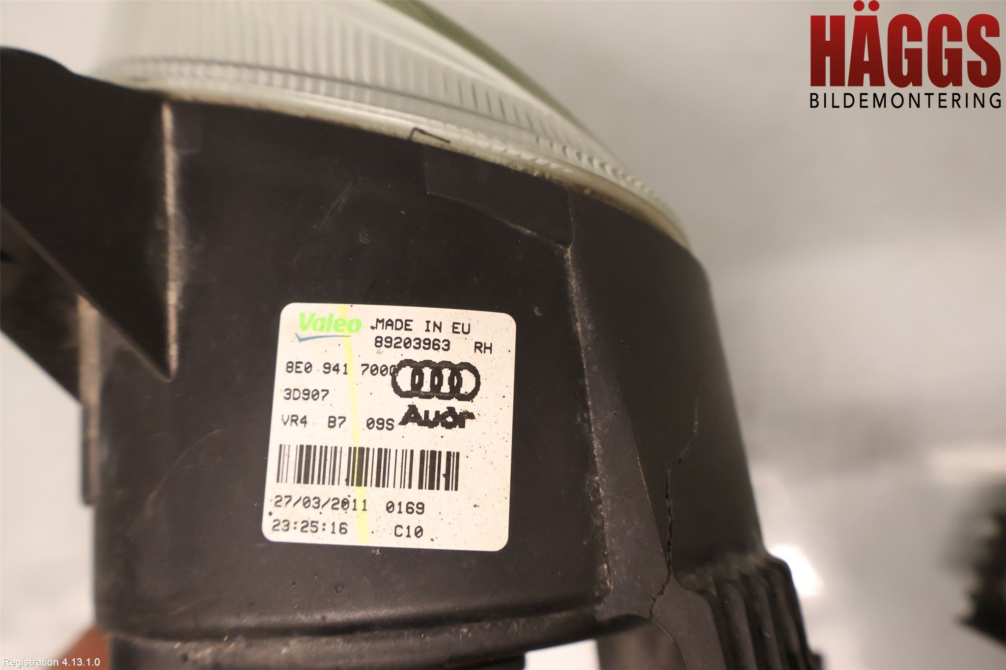 Audi A3/S3 05-13 Dimljus-Varselljus Fram