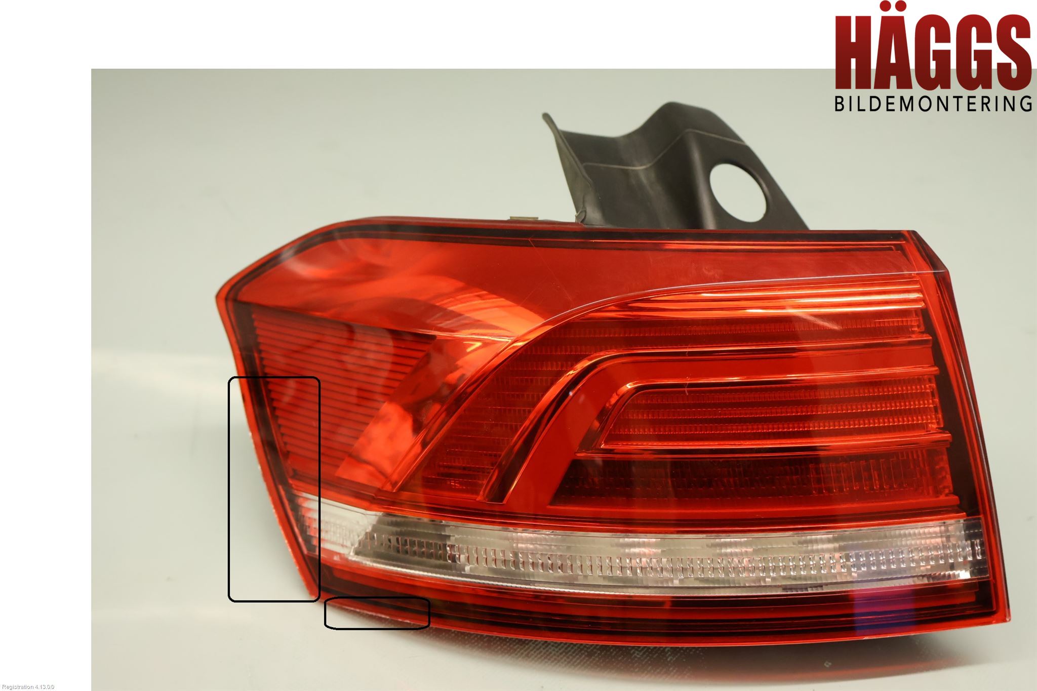 Volkswagen VW PASSAT 15-19 Bakljus Vänster