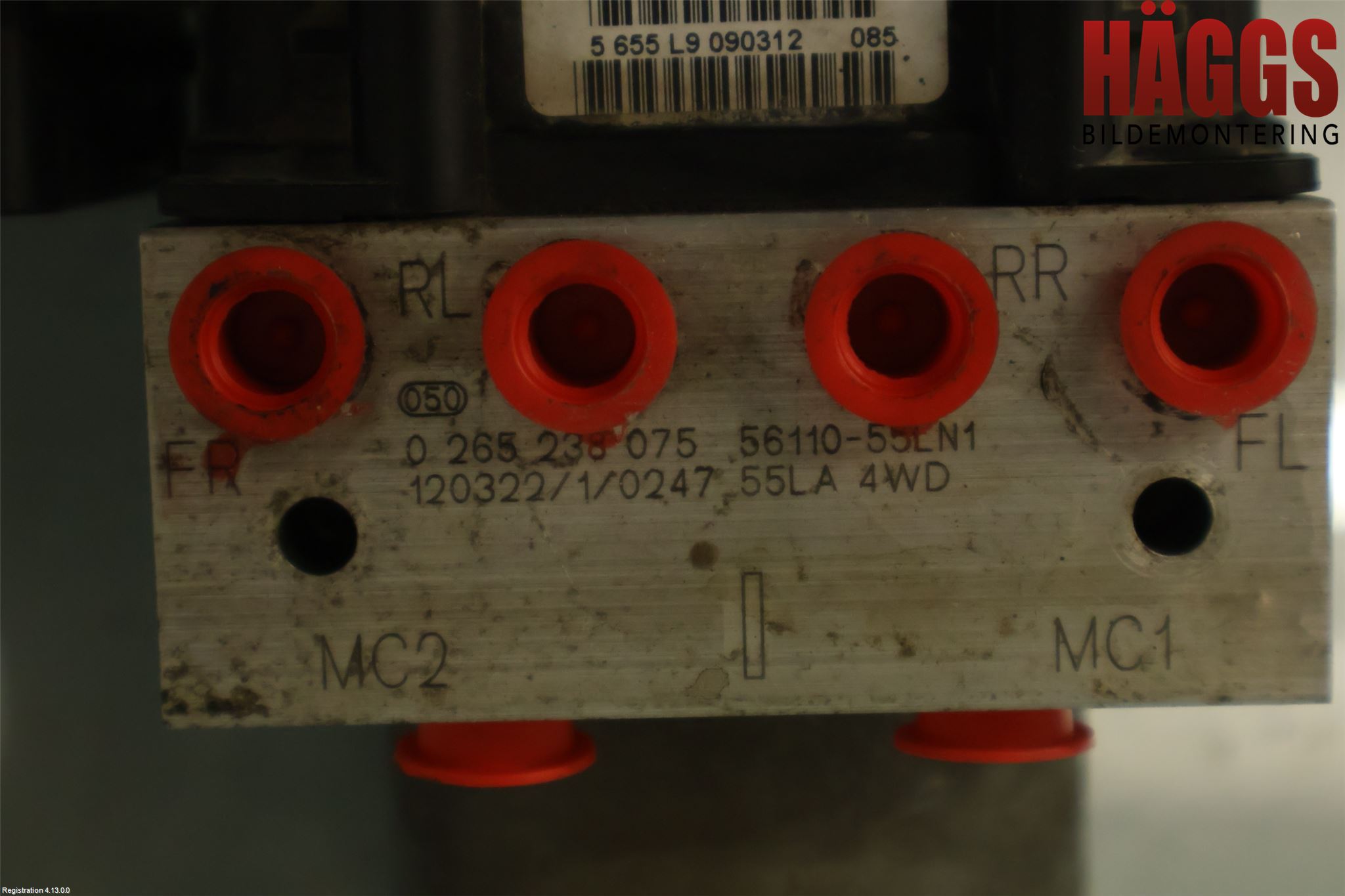 Suzuki SX4 10-13 Abs Hydraulaggregat