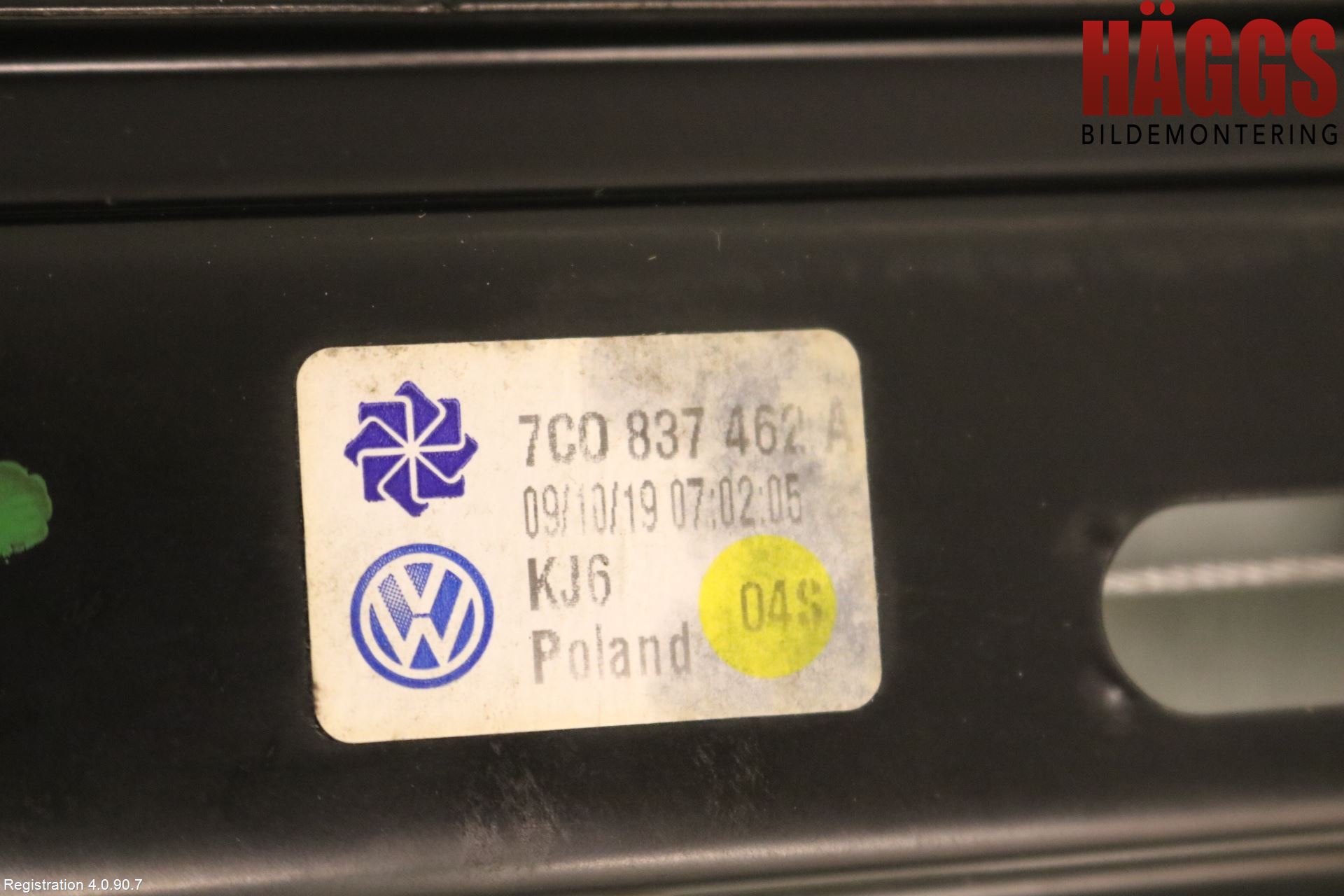 Volkswagen VW CRAFTER II / E-CRAFTER 17- Fönsterhissmekanism