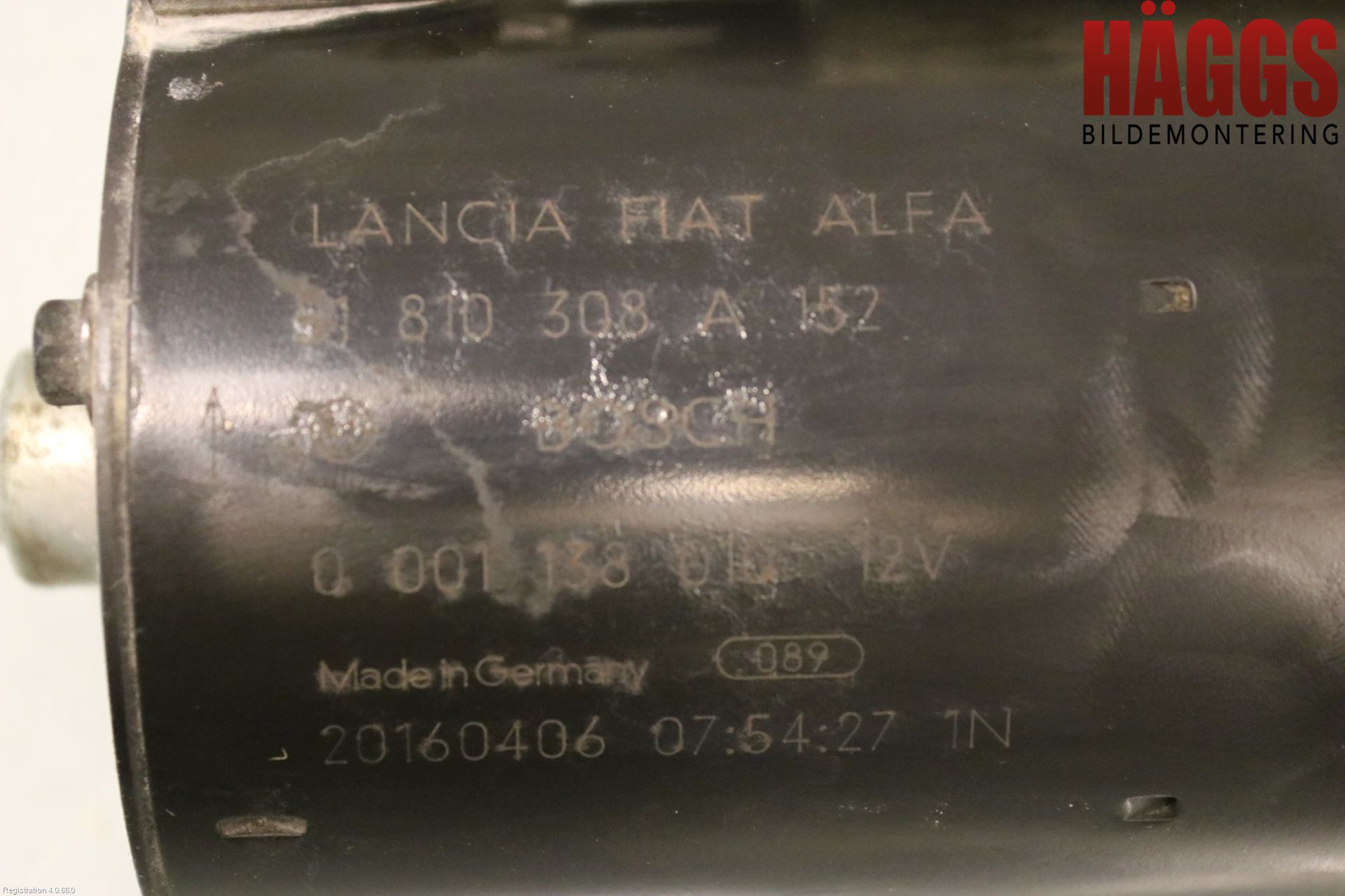 Fiat DOBLO CARGO Startmotor Diesel