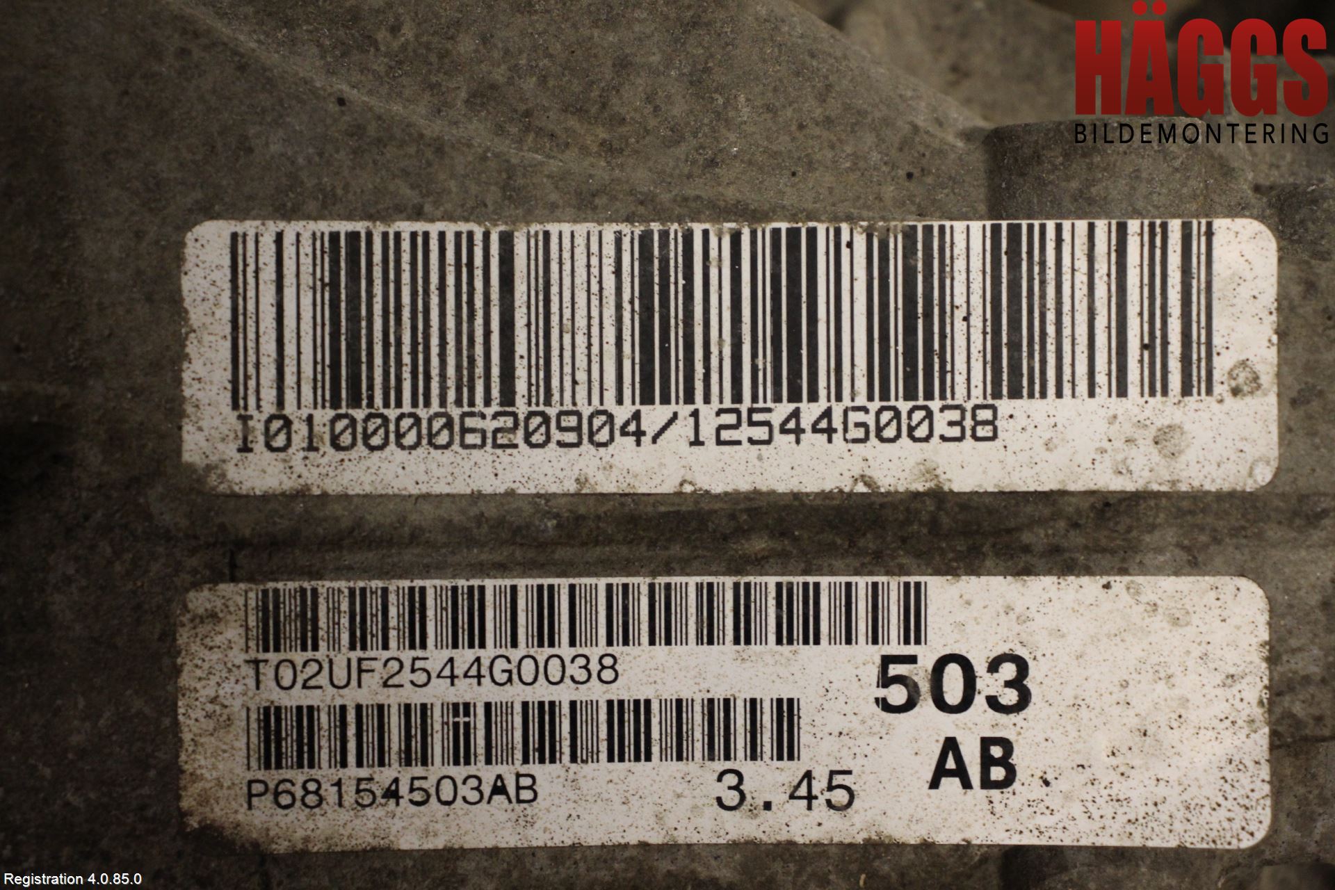 Jeep GRAND CHEROKEE 10-20 Framvagn Diffrential