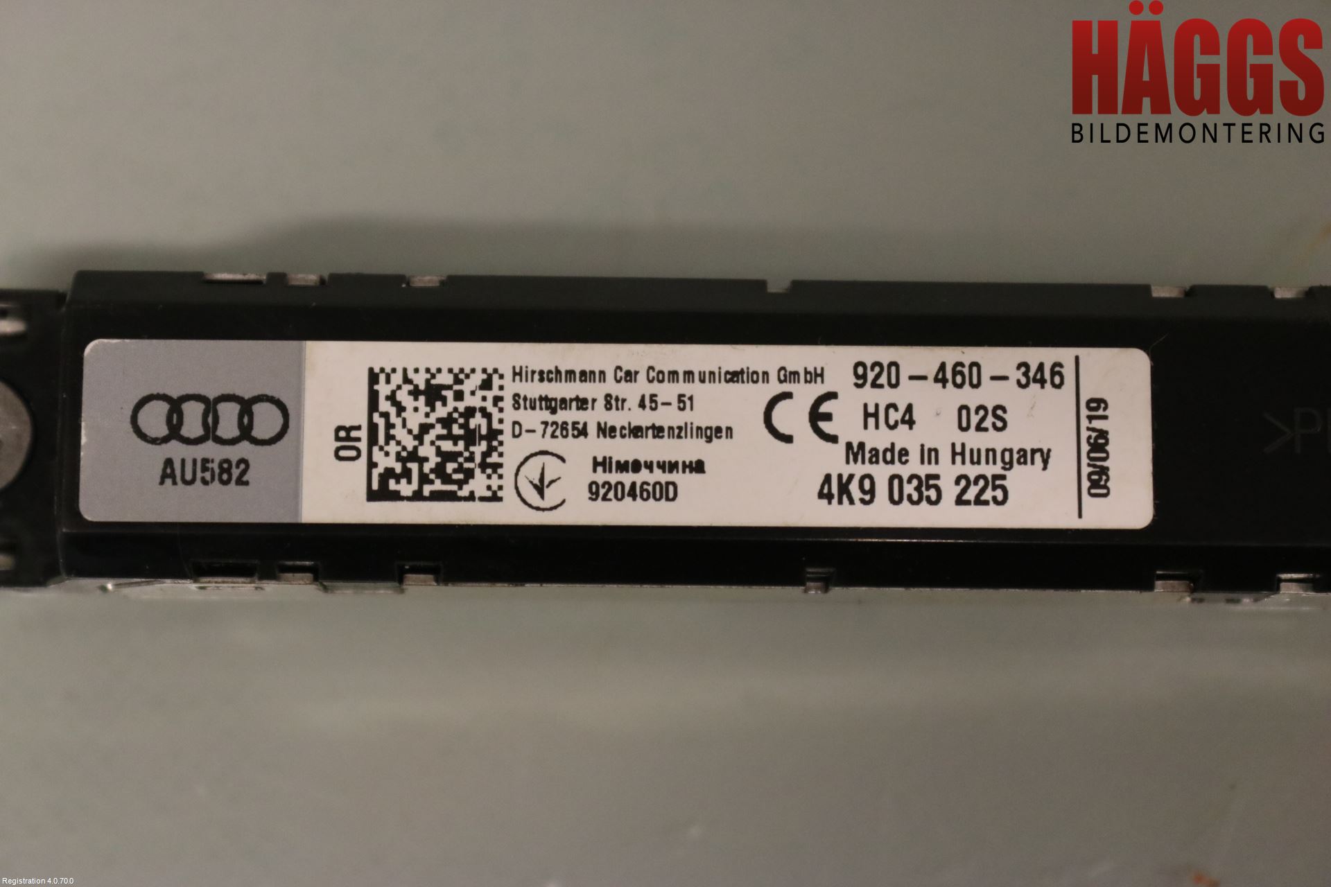 Audi A6 F2/C8 19- Antennförstärkare