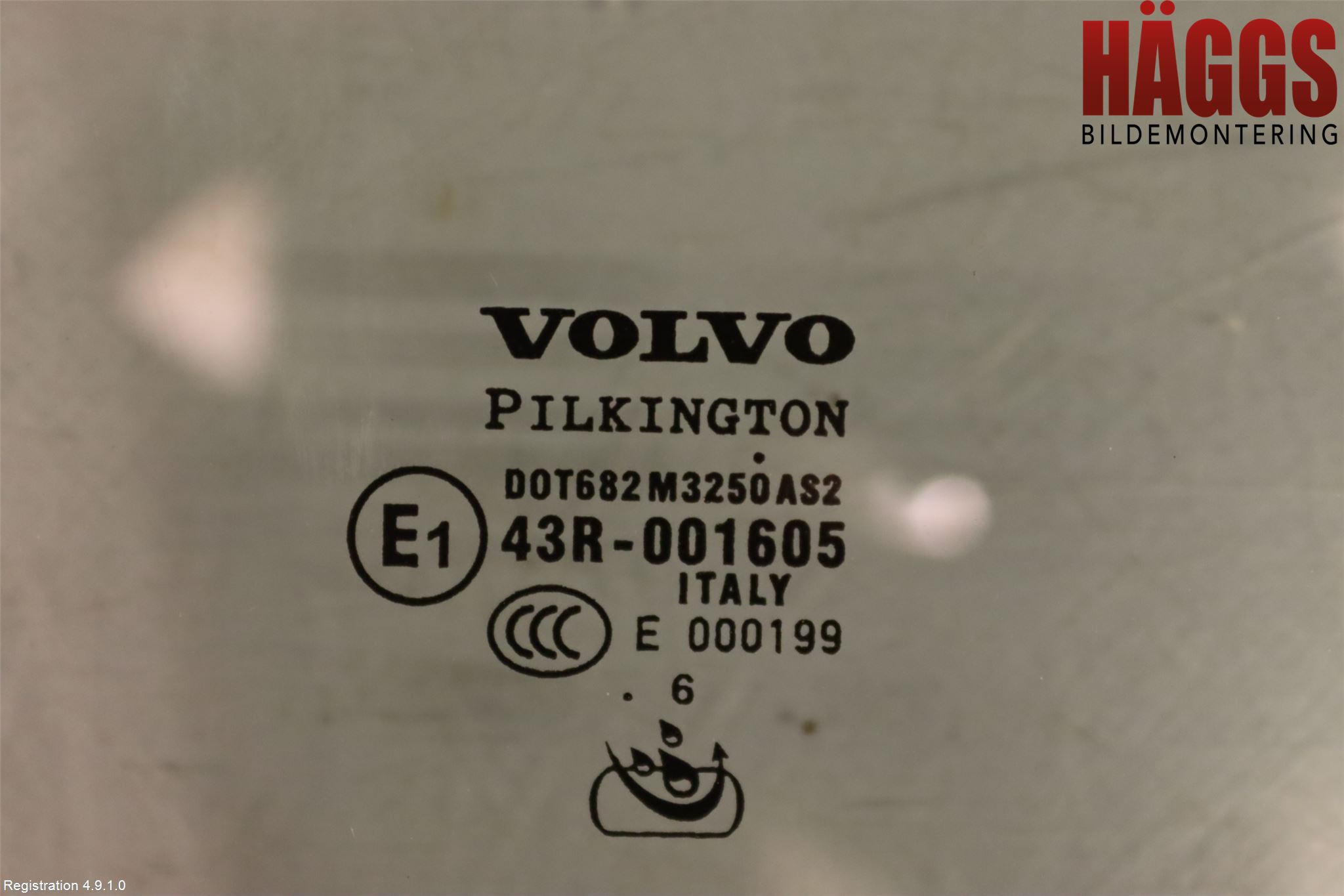 Volvo XC90 07-14 Dörruta Fram Höger