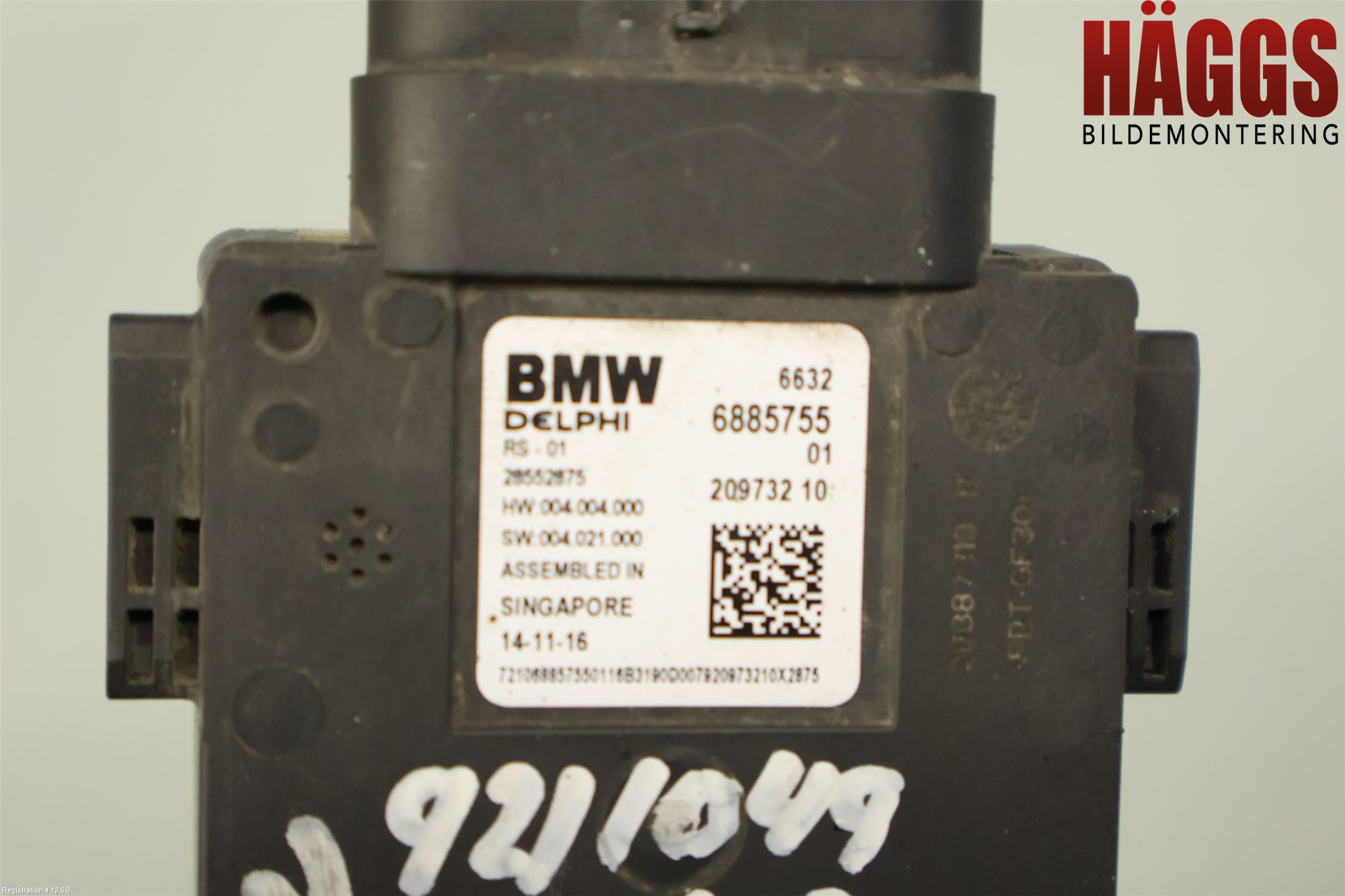 BMW 7 G11/G12 15-22 Sensor Aktivt Kollisionsskydd