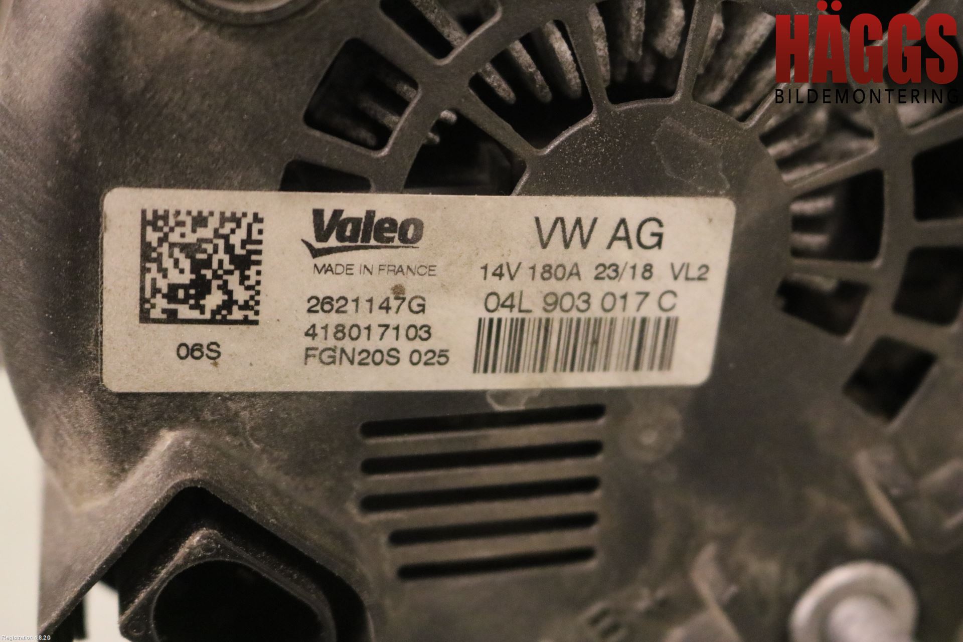 Audi A6/S6 4G 11-18 Generator