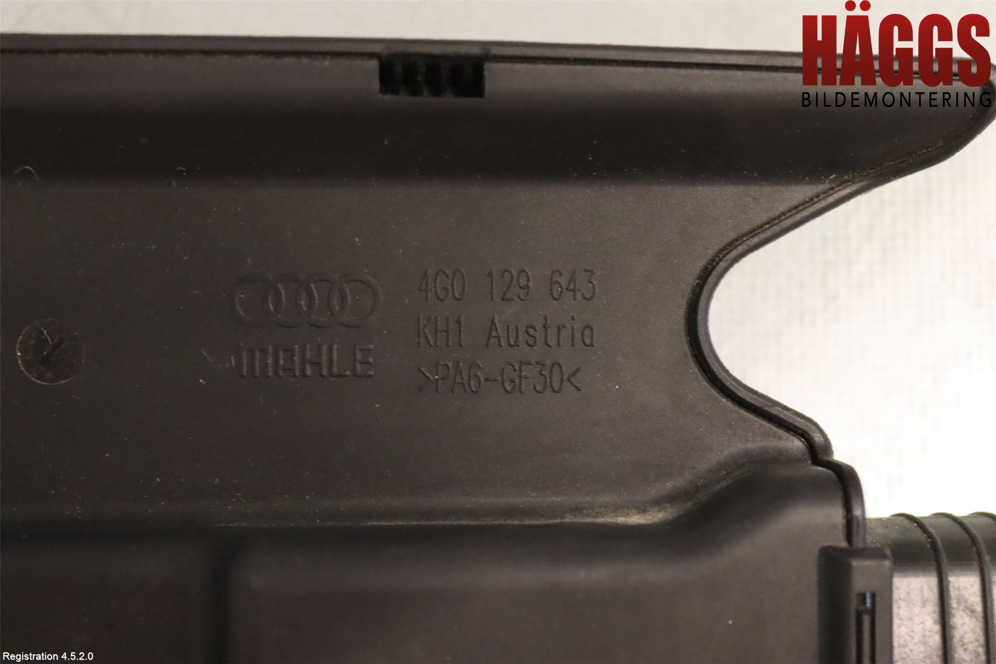 Audi A6 ALLROAD 12-18 Injgummibälg-Slang