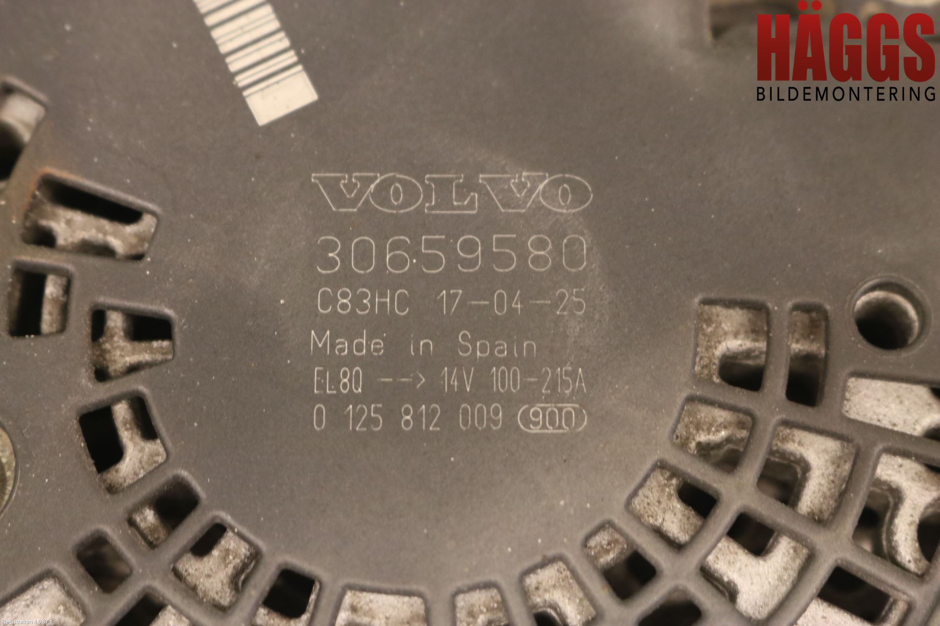 Volvo V90 17->> Generator