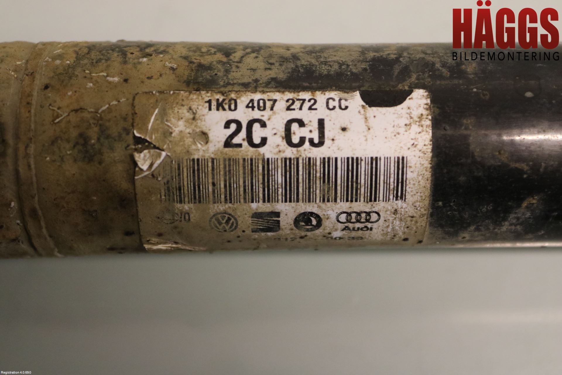 Skoda OCTAVIA (1Z) 05-13 Drivaxel Fram Höger