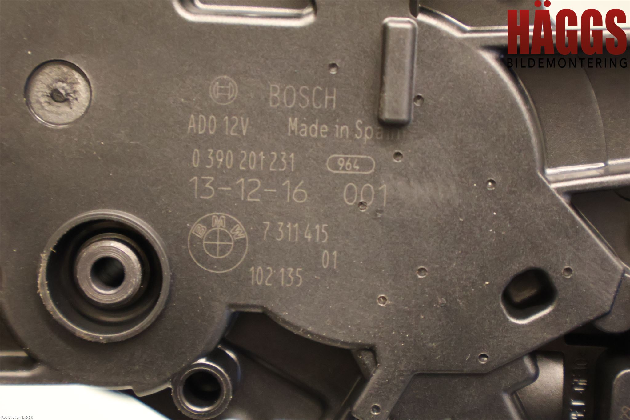 BMW 5 F10/F11/F18 09-17 Torkarmotor Baklucka