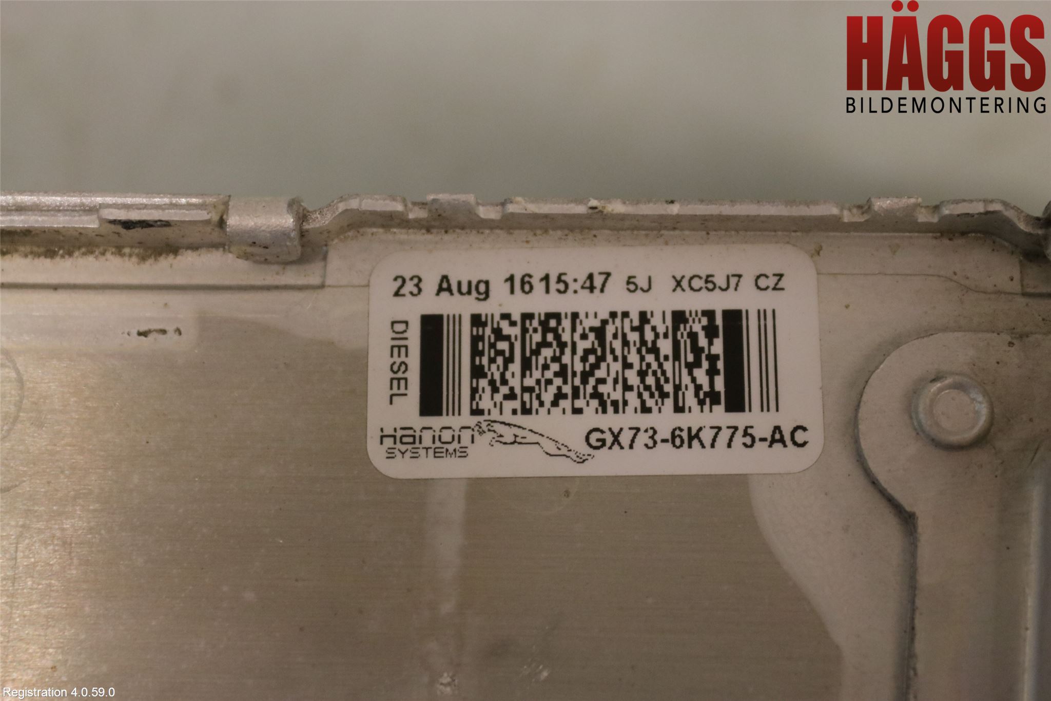 Jaguar XE (X760) 15-24 Laddluft-Intercooler Kyl