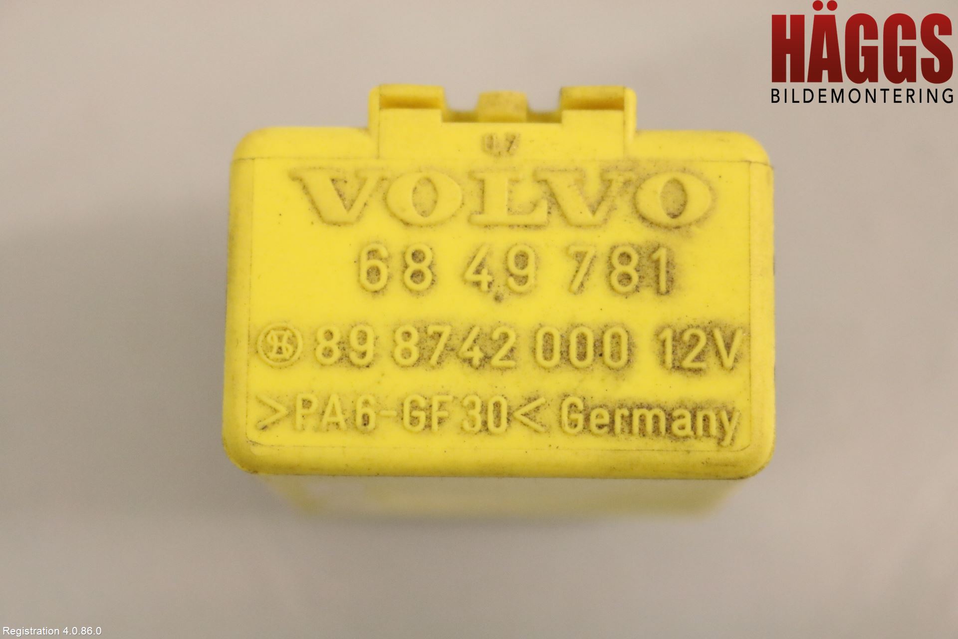 Volvo 940 91-98 Relä Torkarmotor