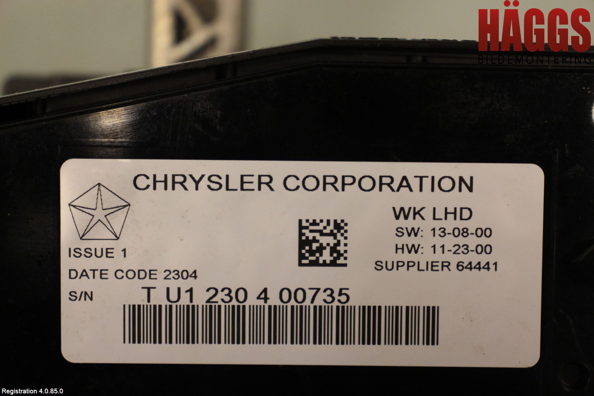Jeep GRAND CHEROKEE 10-20 Växelspak