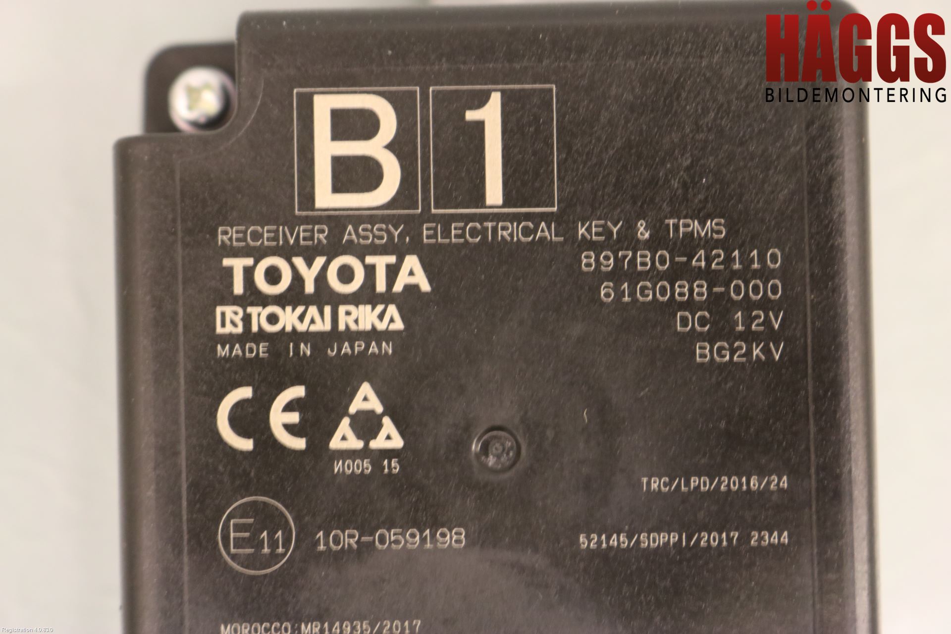 Toyota RAV4 19- Styrenhet Övrigt