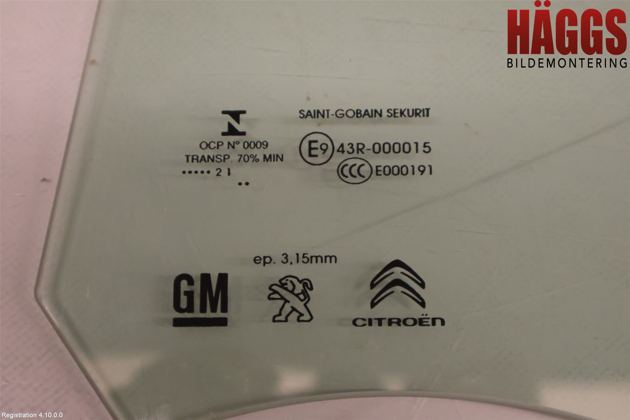 Peugeot PARTNER/E-PARTNER 19- Dörruta Fram Vänster