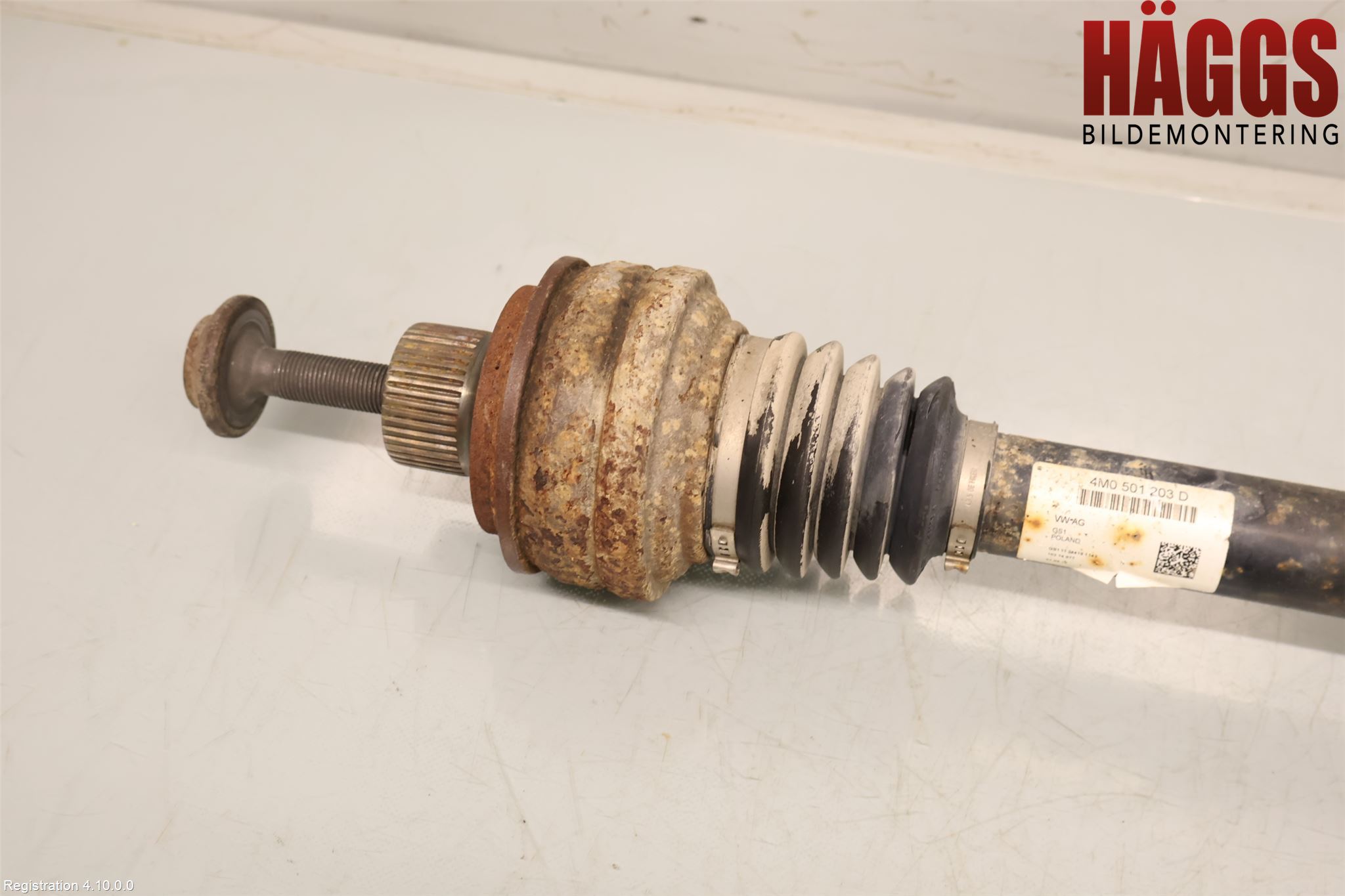 Audi Q7/SQ7 Drivaxel Bak Vä-Hö