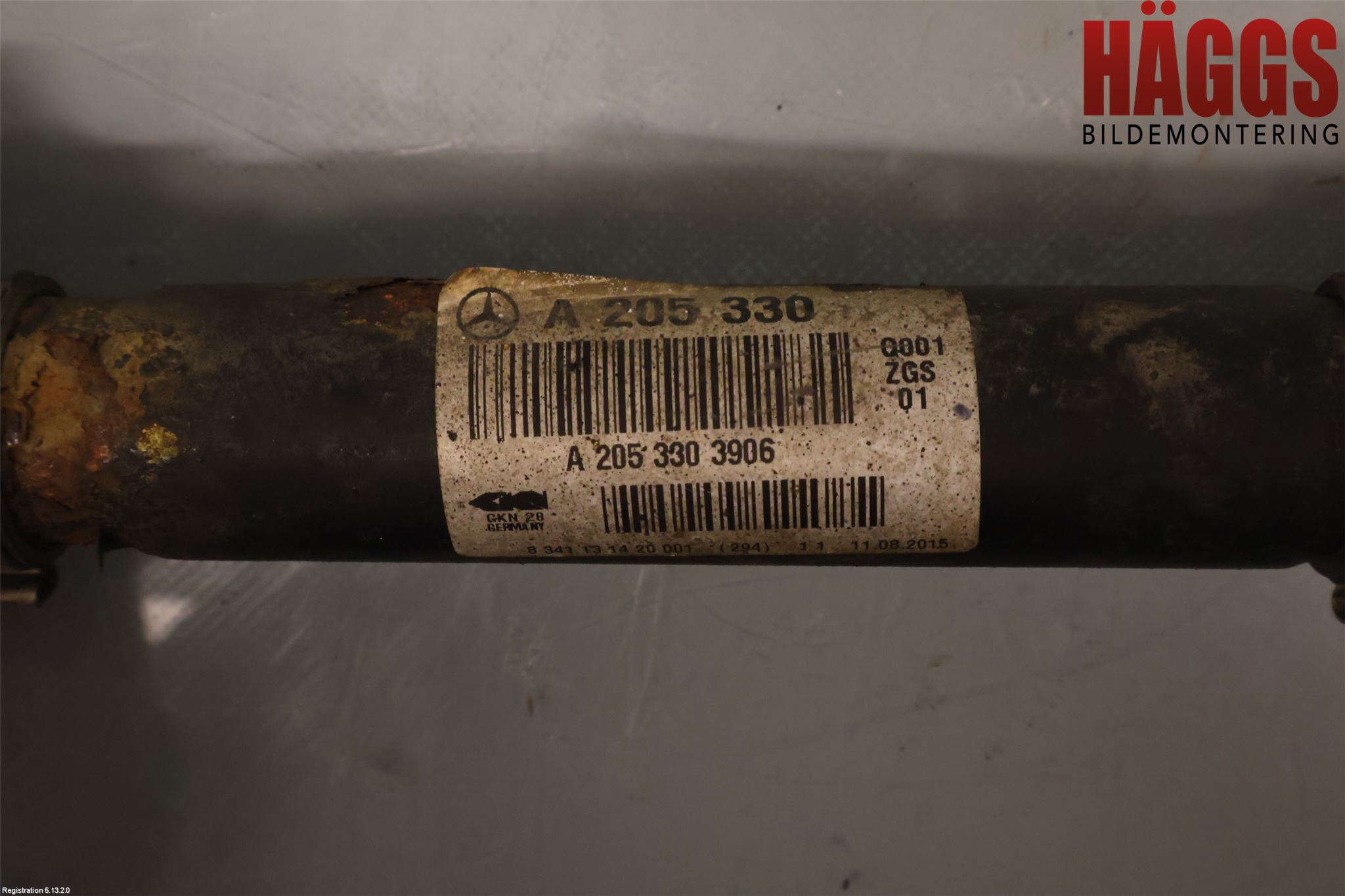 Mercedes-Benz MB C-KLASS (W205) 14-21 Drivaxel Fram Vänster