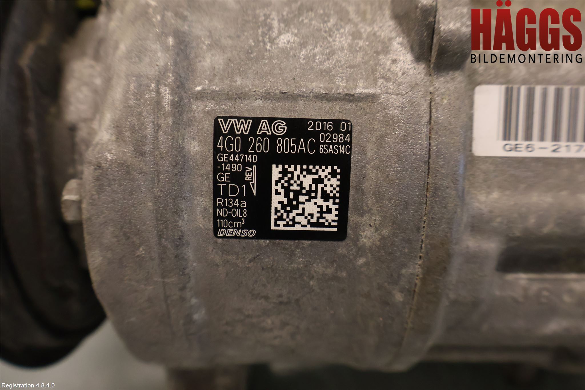 Audi A6/S6 4G 11-18 Ac Kompressor