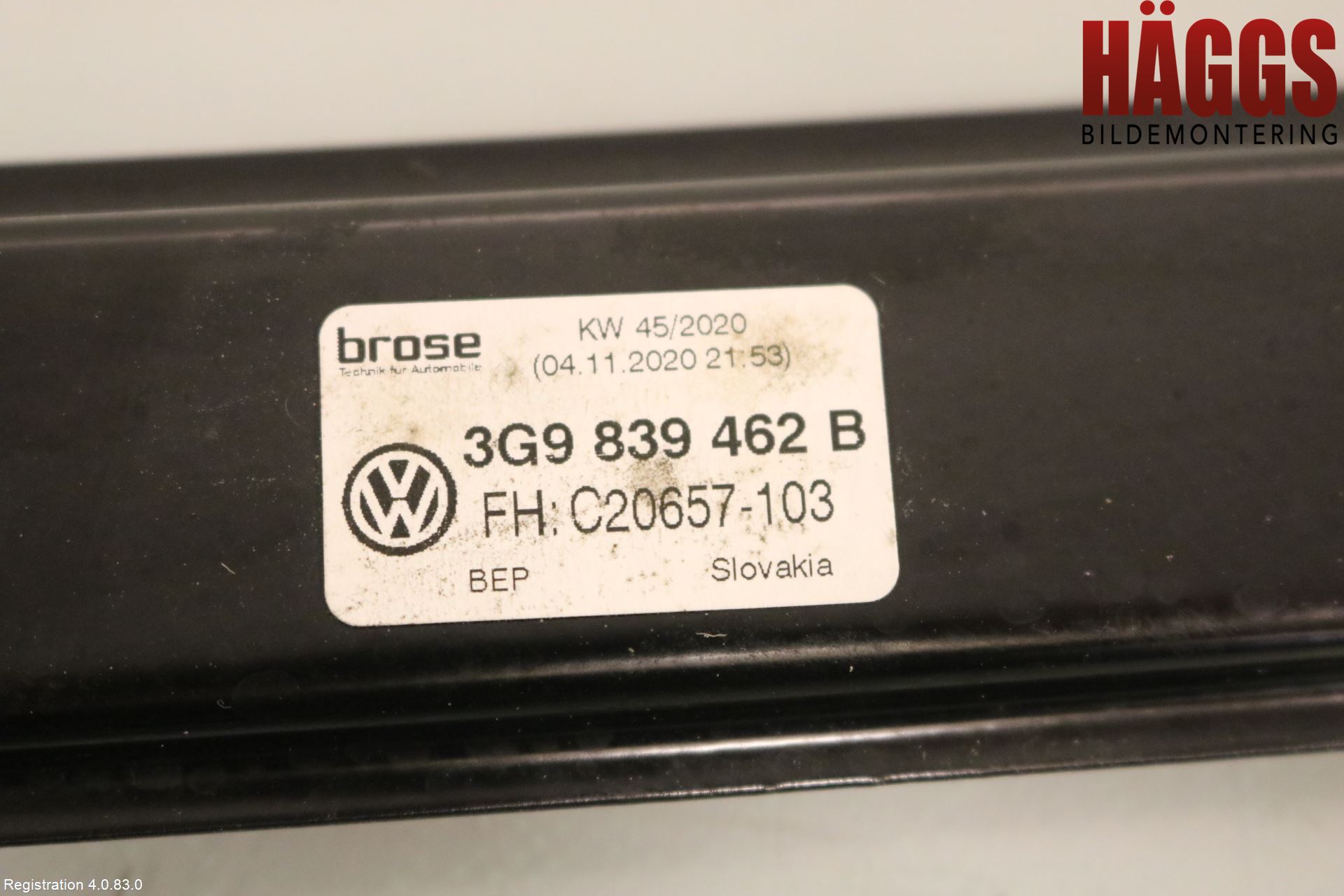 Volkswagen VW PASSAT 20-24 Fönsterhissmekanism