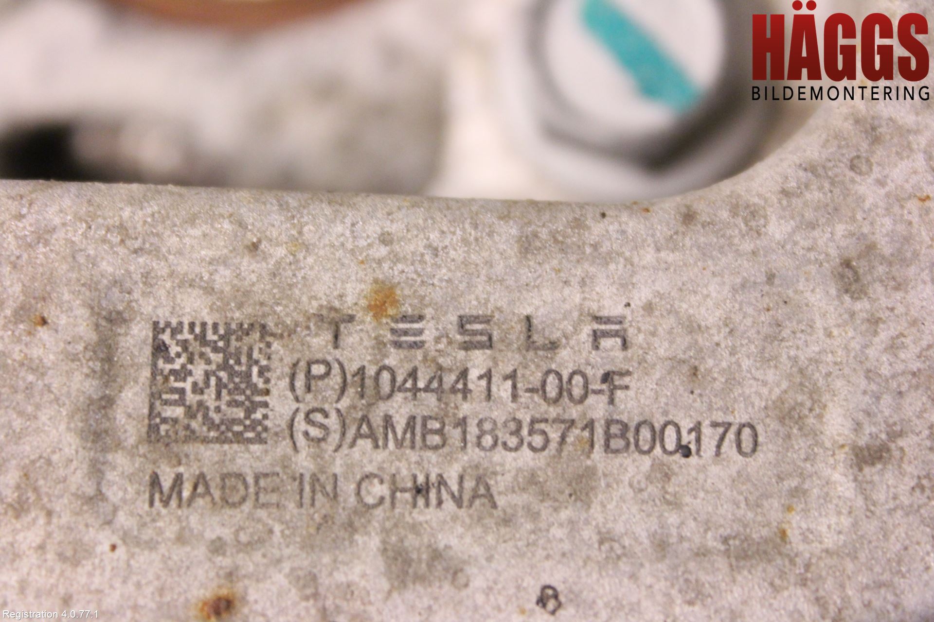 Tesla MODEL 3 17- Hjullagerhus-Spindel Vä B